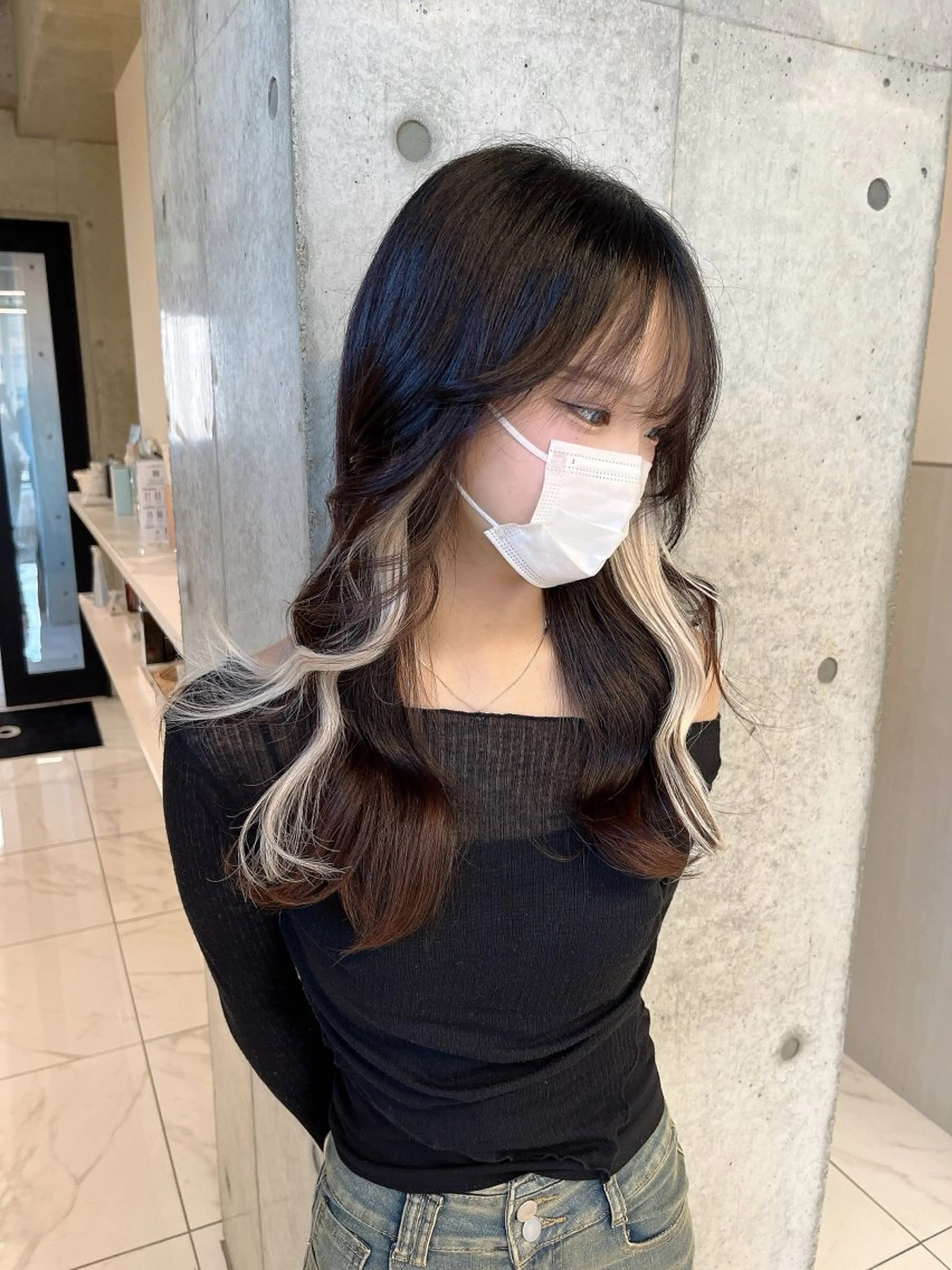 ロング エクステ エクステ りおな/髪質改善/ カラー /平尾のヘアスタイル