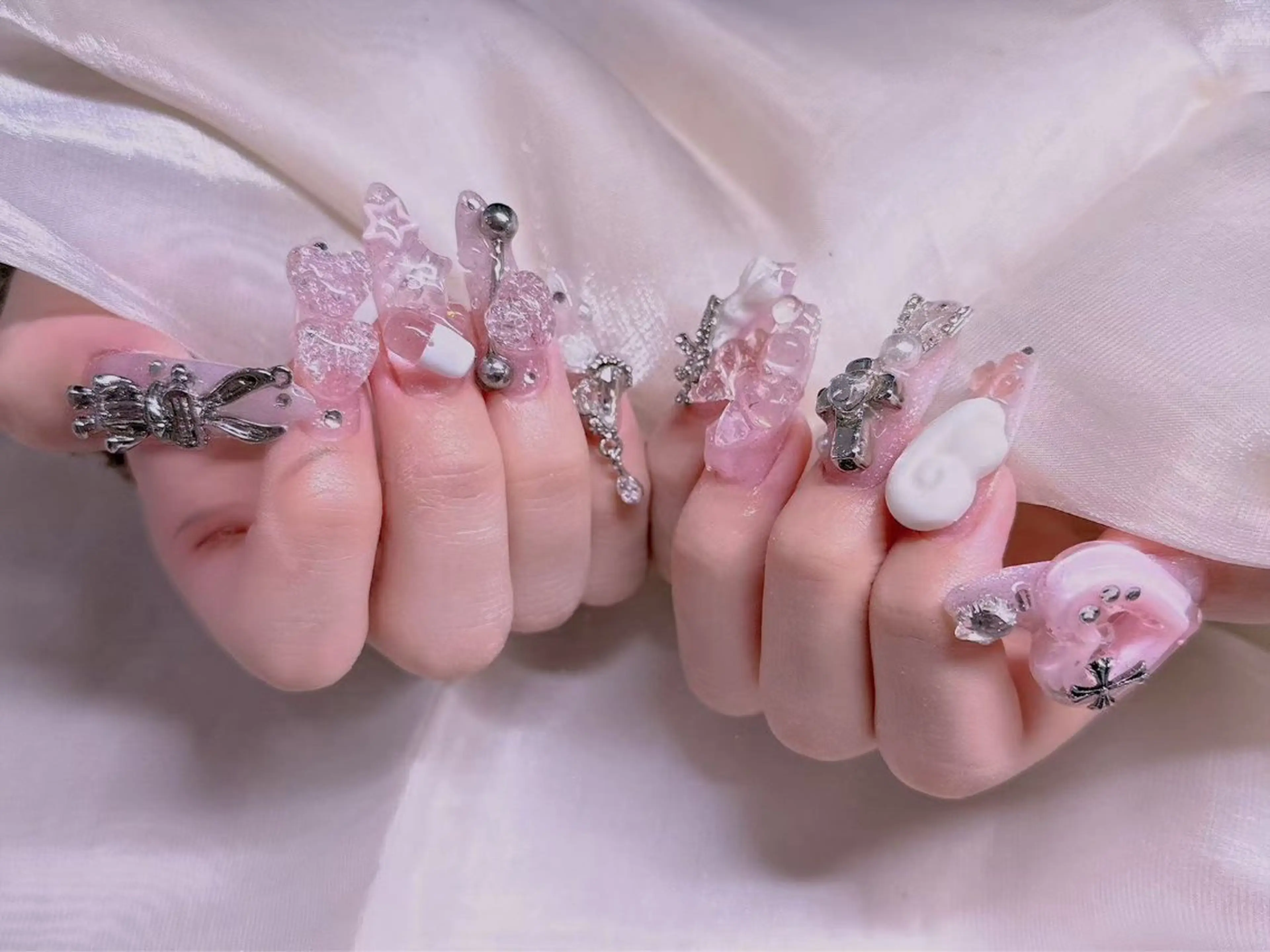 ネイル 長さだし専門店 M2　rikaのネイルデザイン