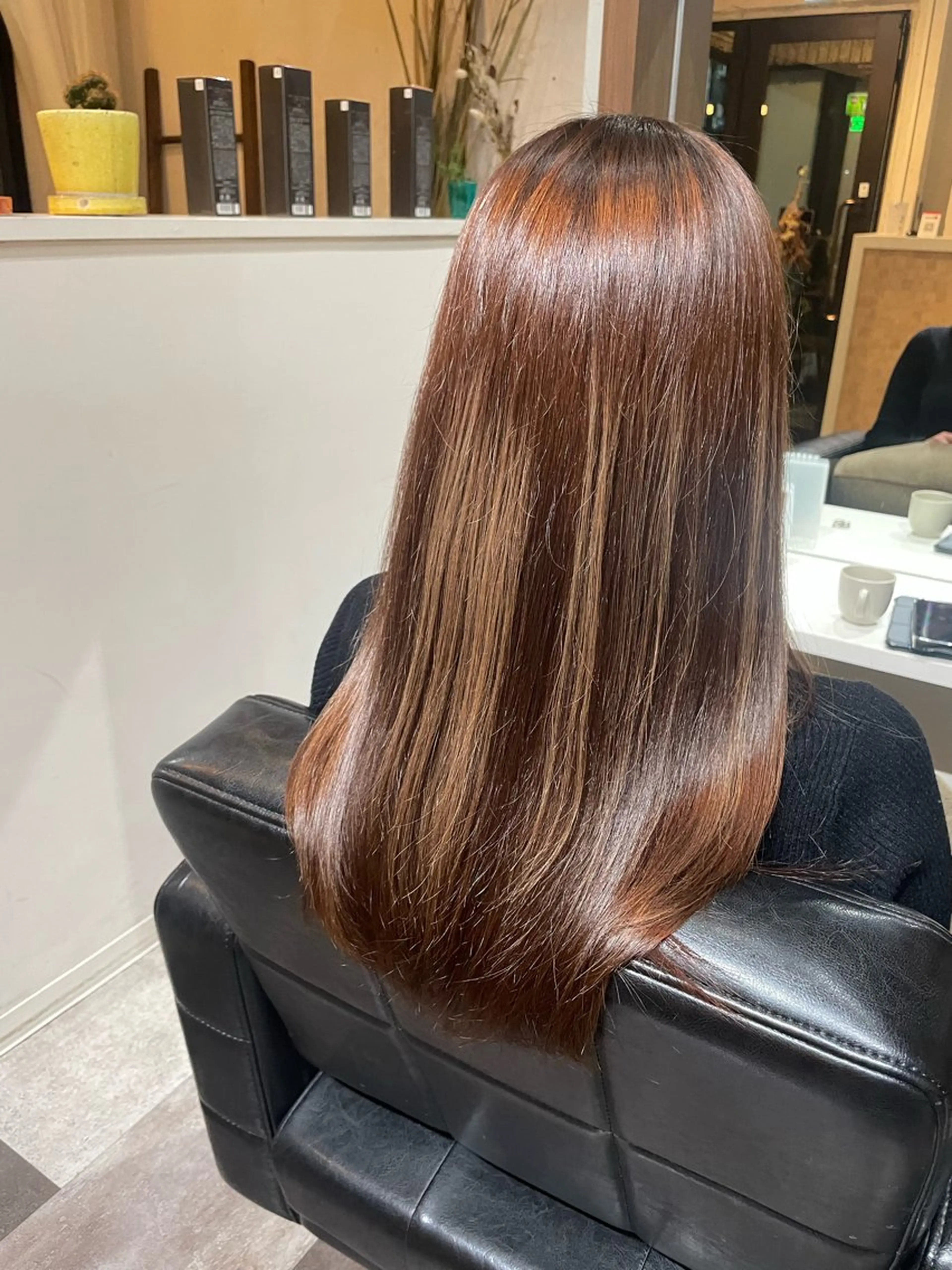 ロング かりん髪質改善 /メンズカットのヘアスタイル