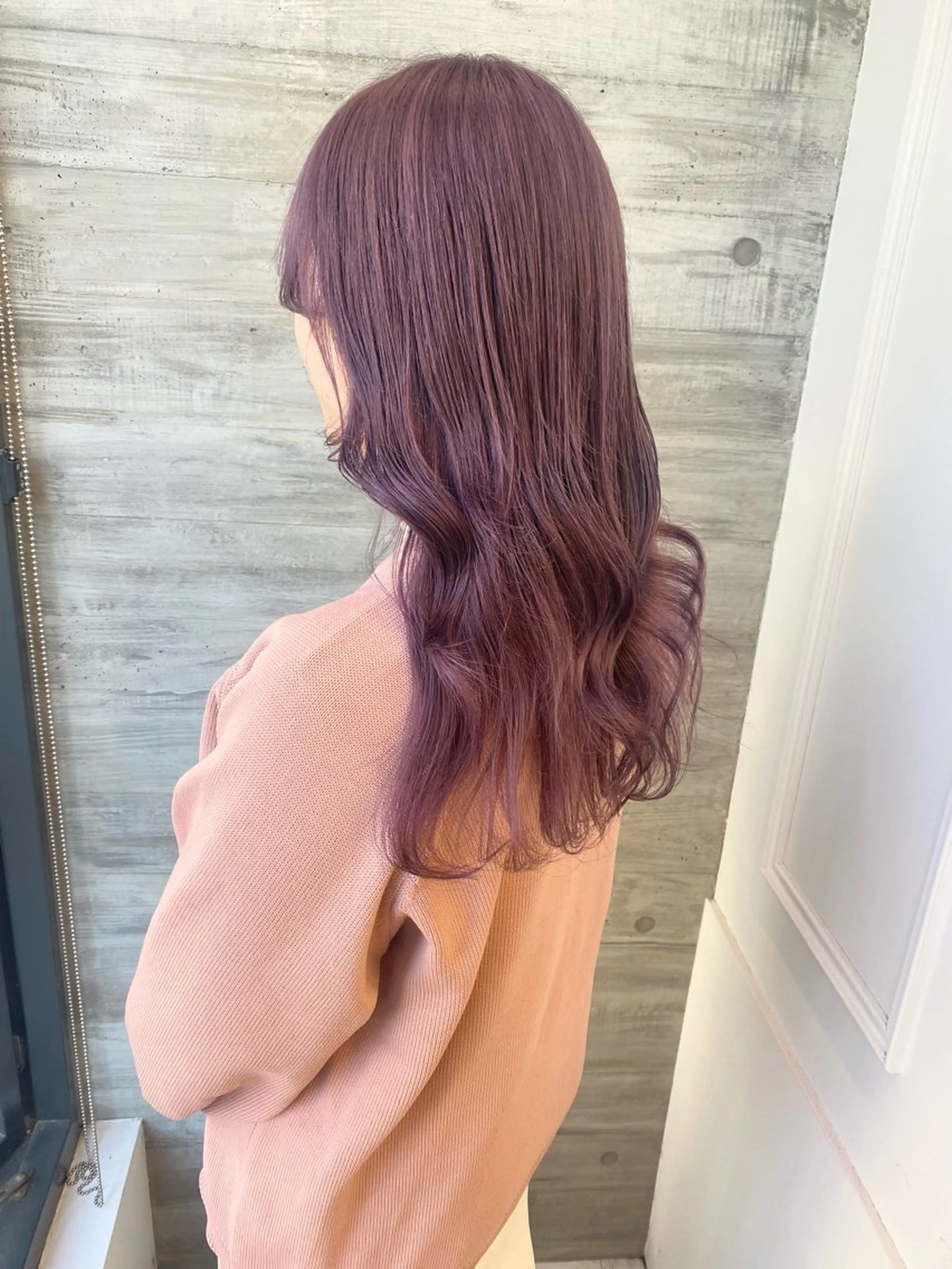 ロング カラー ParveMix 岡本えりかのヘアスタイル