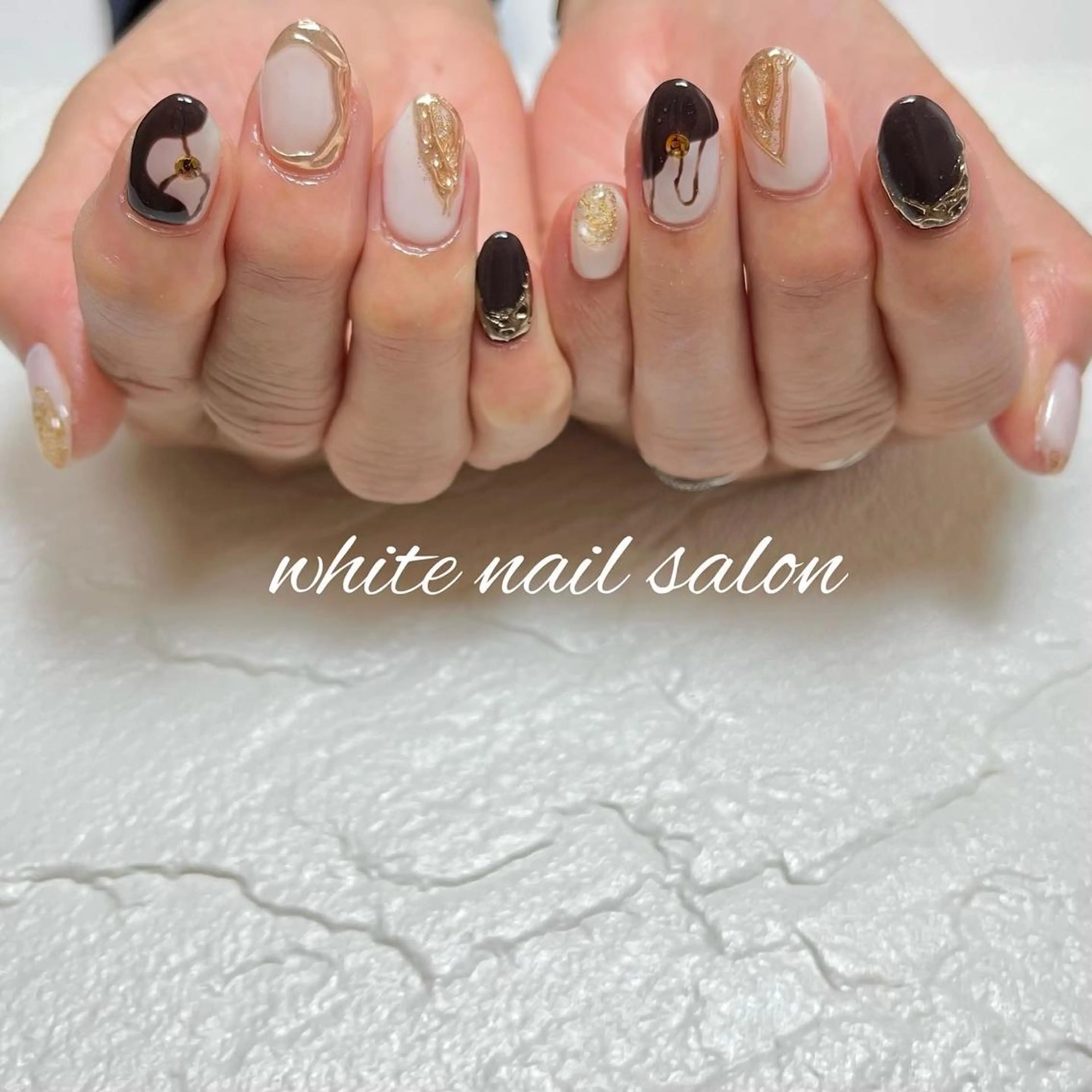 ネイル フットネイル ジェルネイル ハードジェル ラメ(グリッター) 持ち込み ハンドネイル white nail salonのネイルデザイン