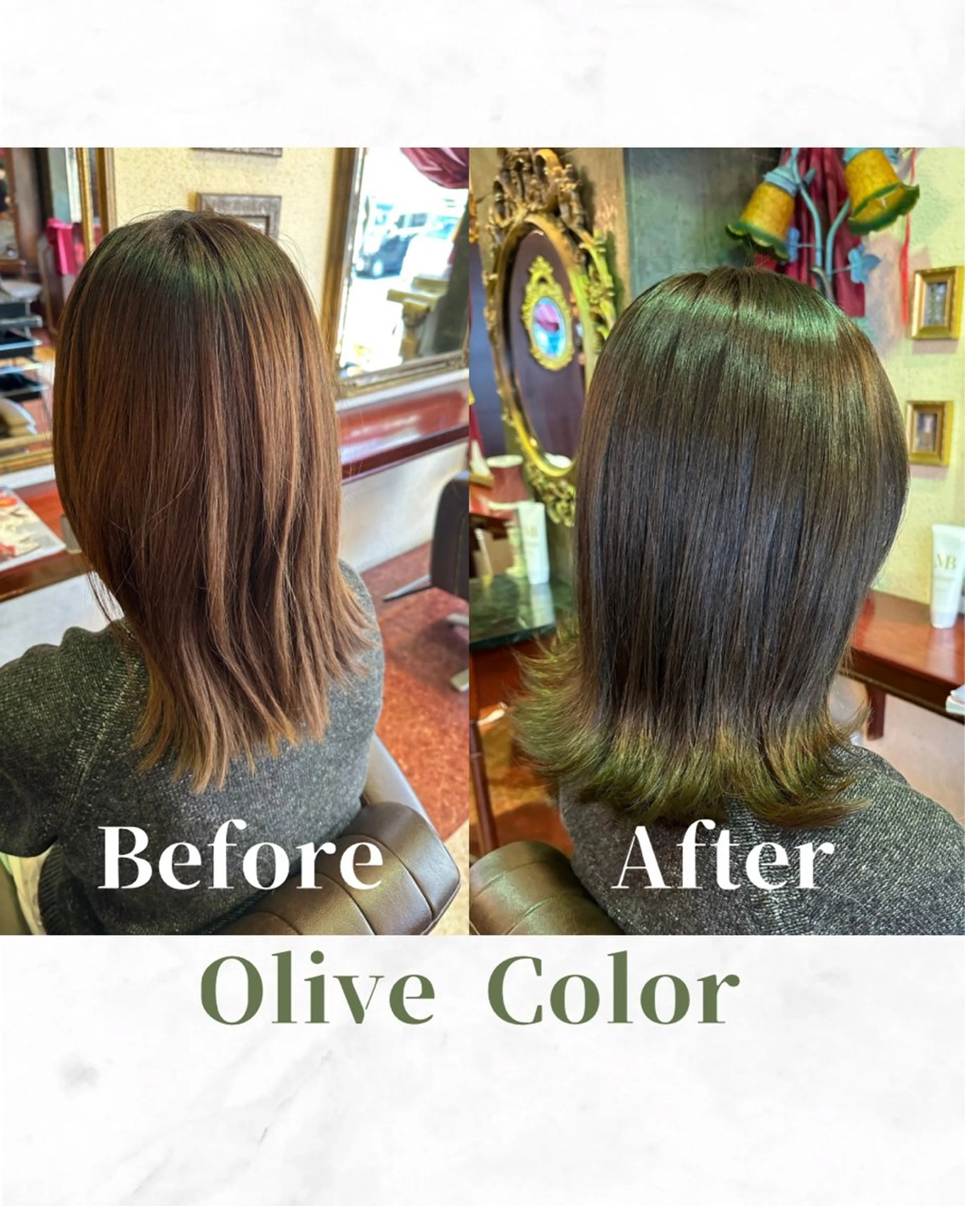 ミディアム カラー ミディアムパーマ ベージュカラー ブリーチ 透明感カラー グレージュ カット ヘアカラー トリートメント 【美髪矯正 /髪質改善】RINのヘアスタイル