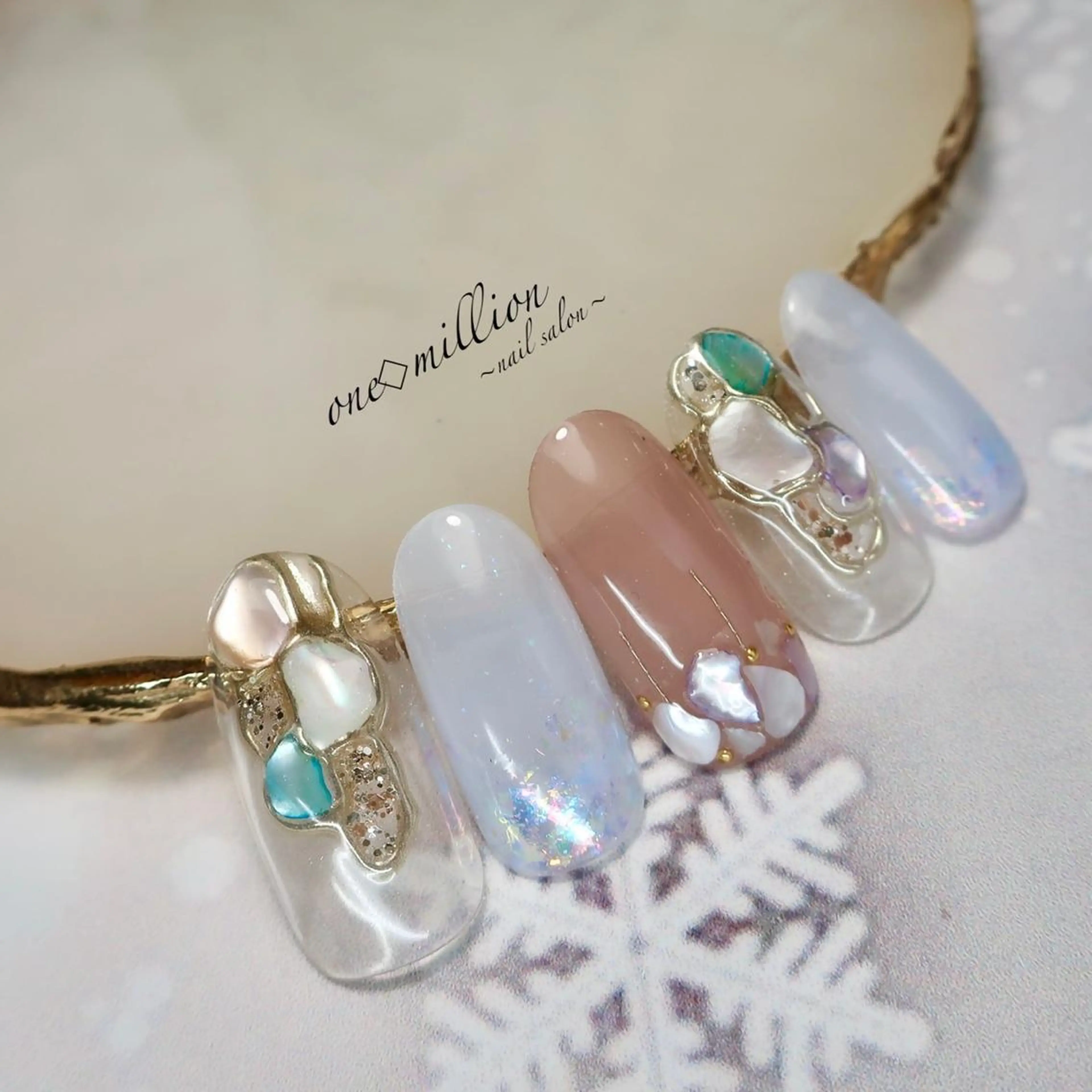ネイル nail salon ワンミリオンのネイルデザイン
