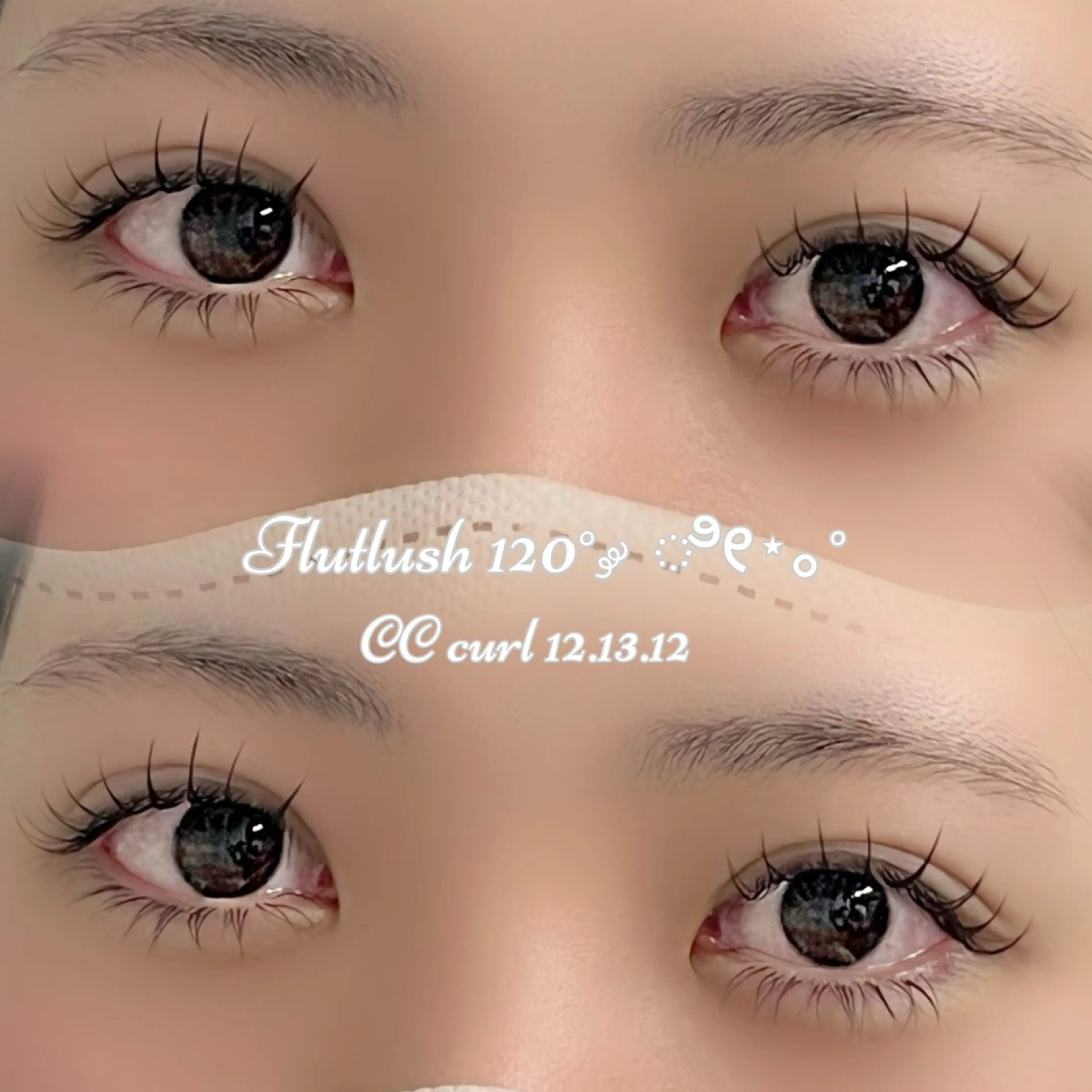 マツエク・マツパ キュート マツエク 名駅/名古屋/ まつパ/Kannaのマツエク・マツパデザイン