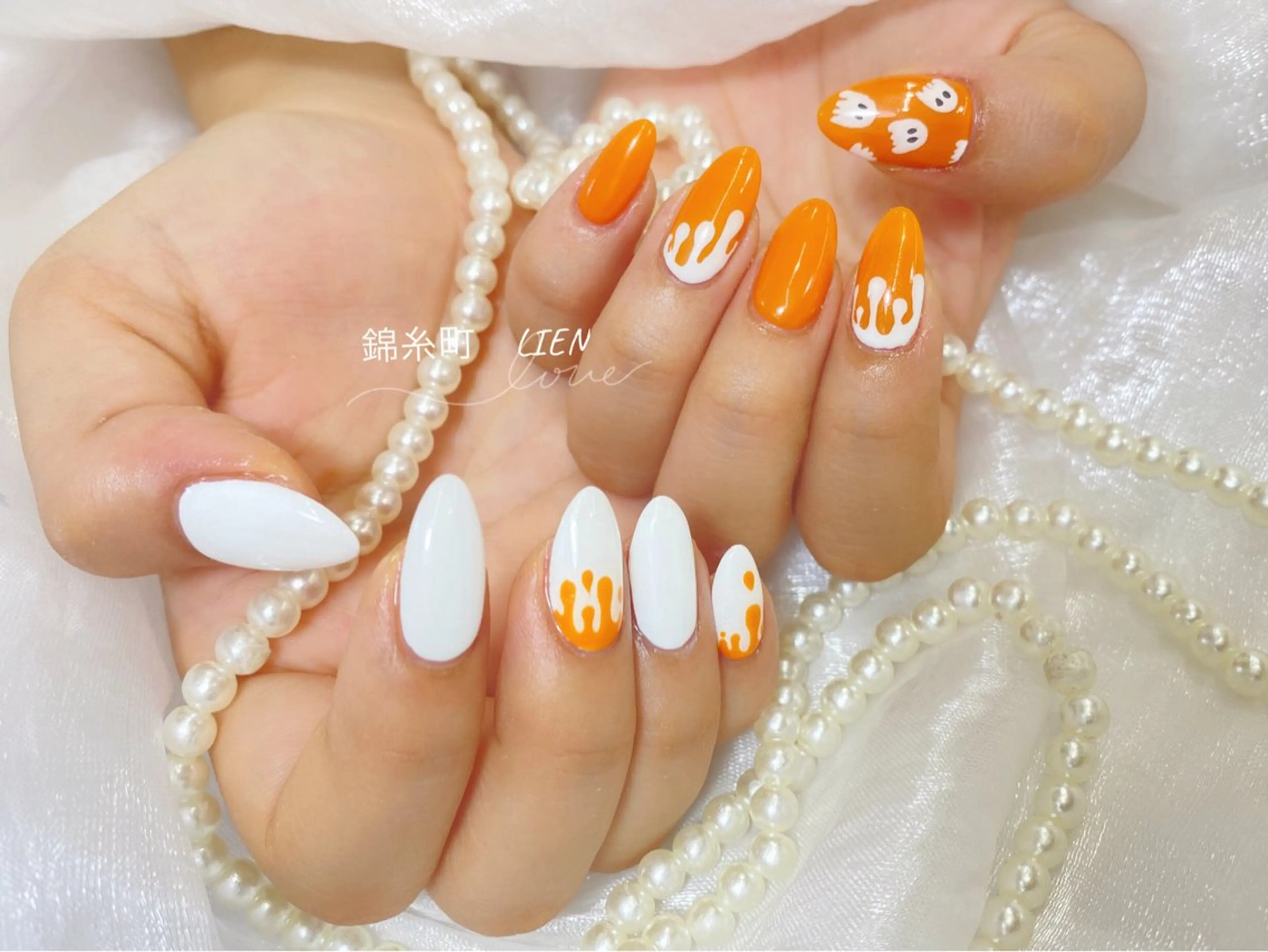 ネイル ハロウィン Lien_リエン ゆみのネイルデザイン