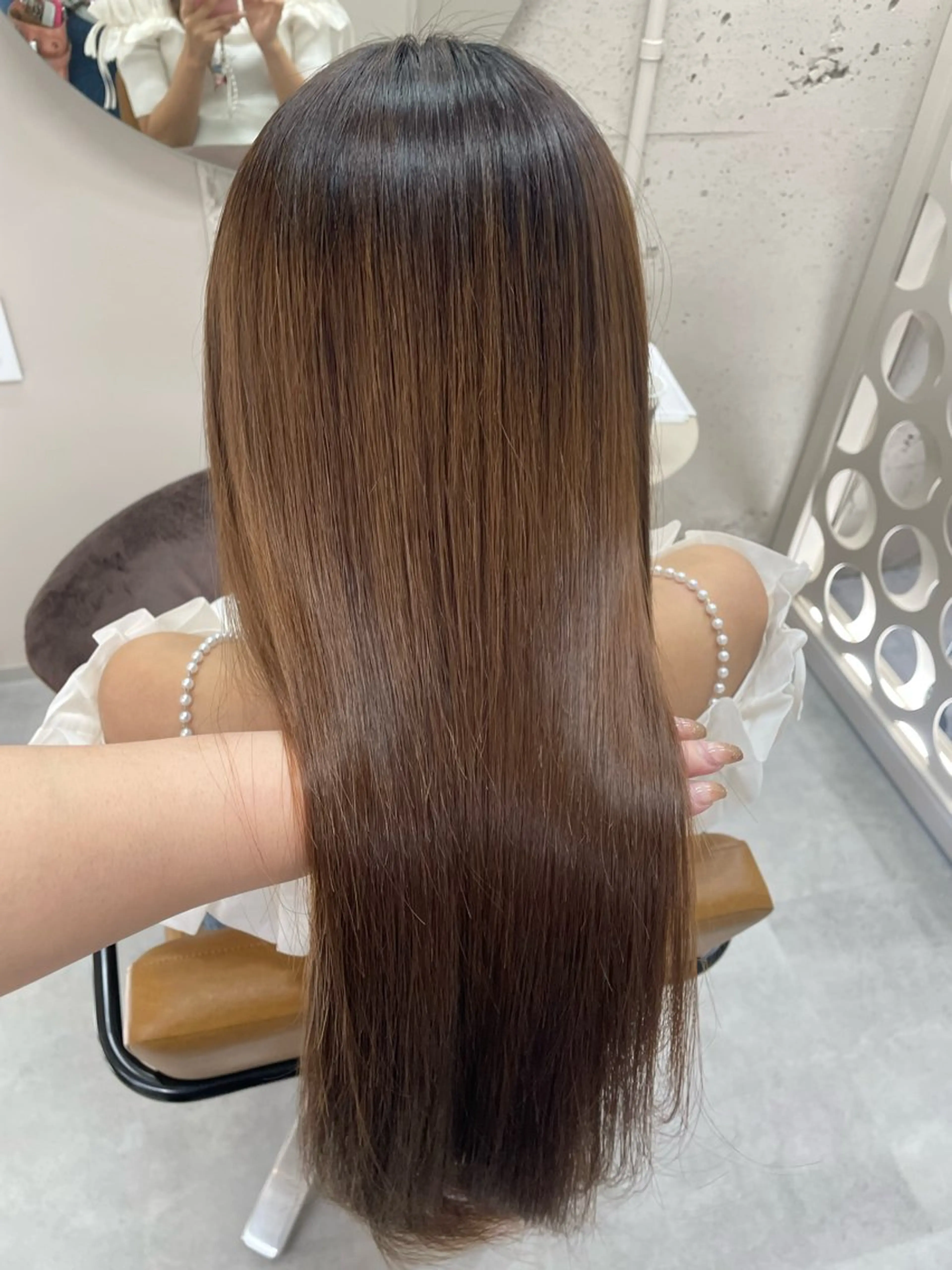 ロング 緑区/艶髪 🦋柿下のヘアスタイル