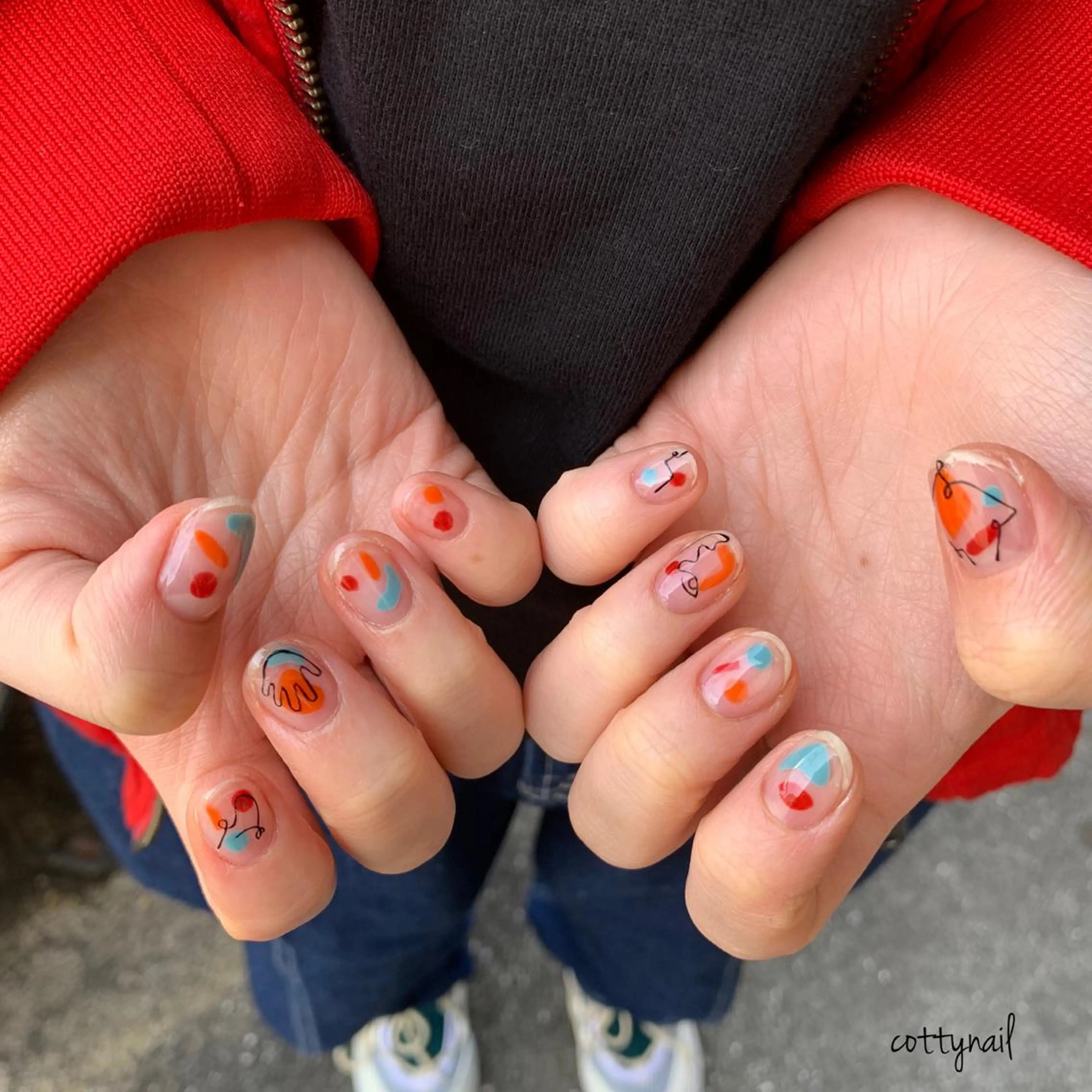 ネイル アートネイル ジェルネイル ニュアンスネイル cottynail -miki-のその他イメージ