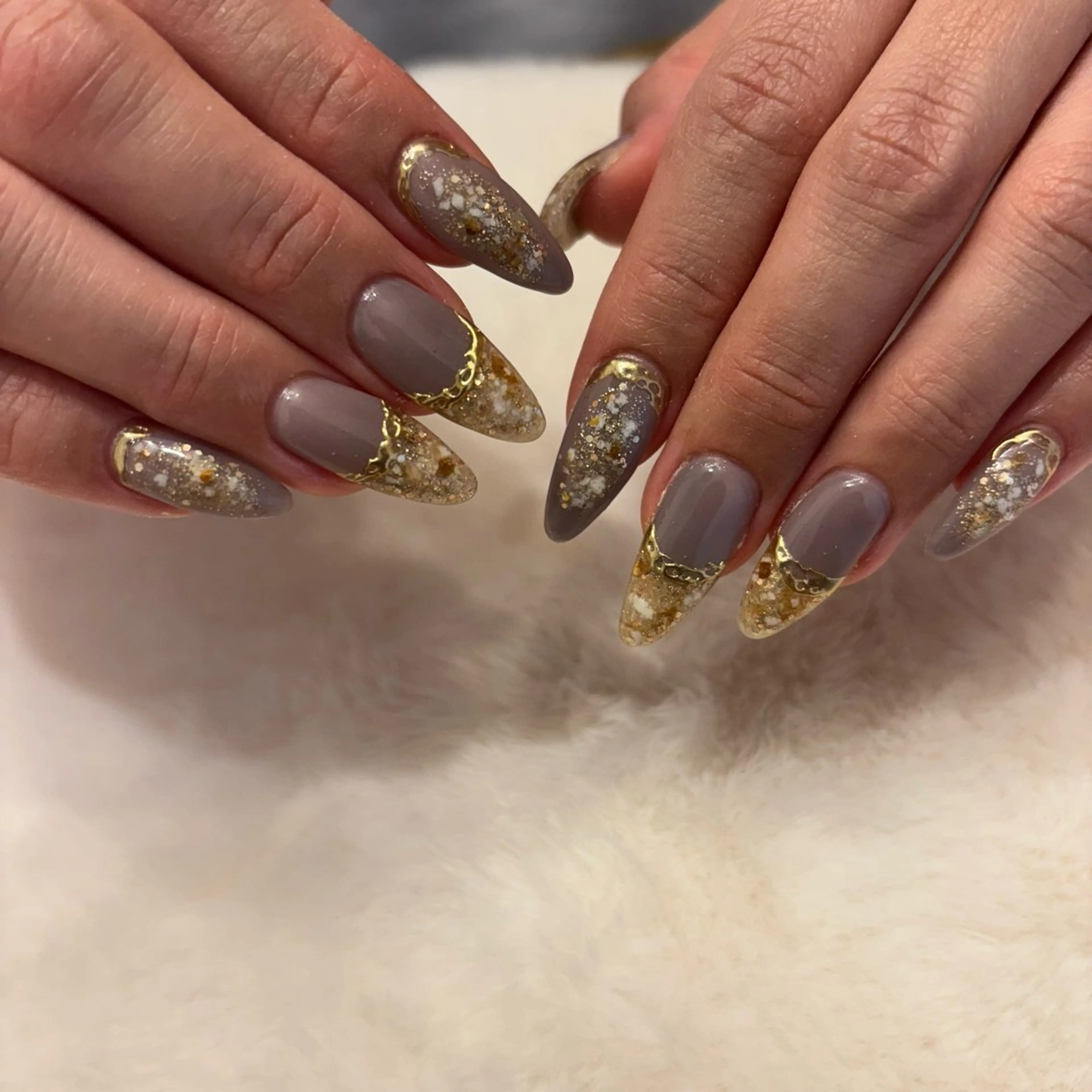 ネイル ハンドネイル Sea  nail by emaのネイルデザイン