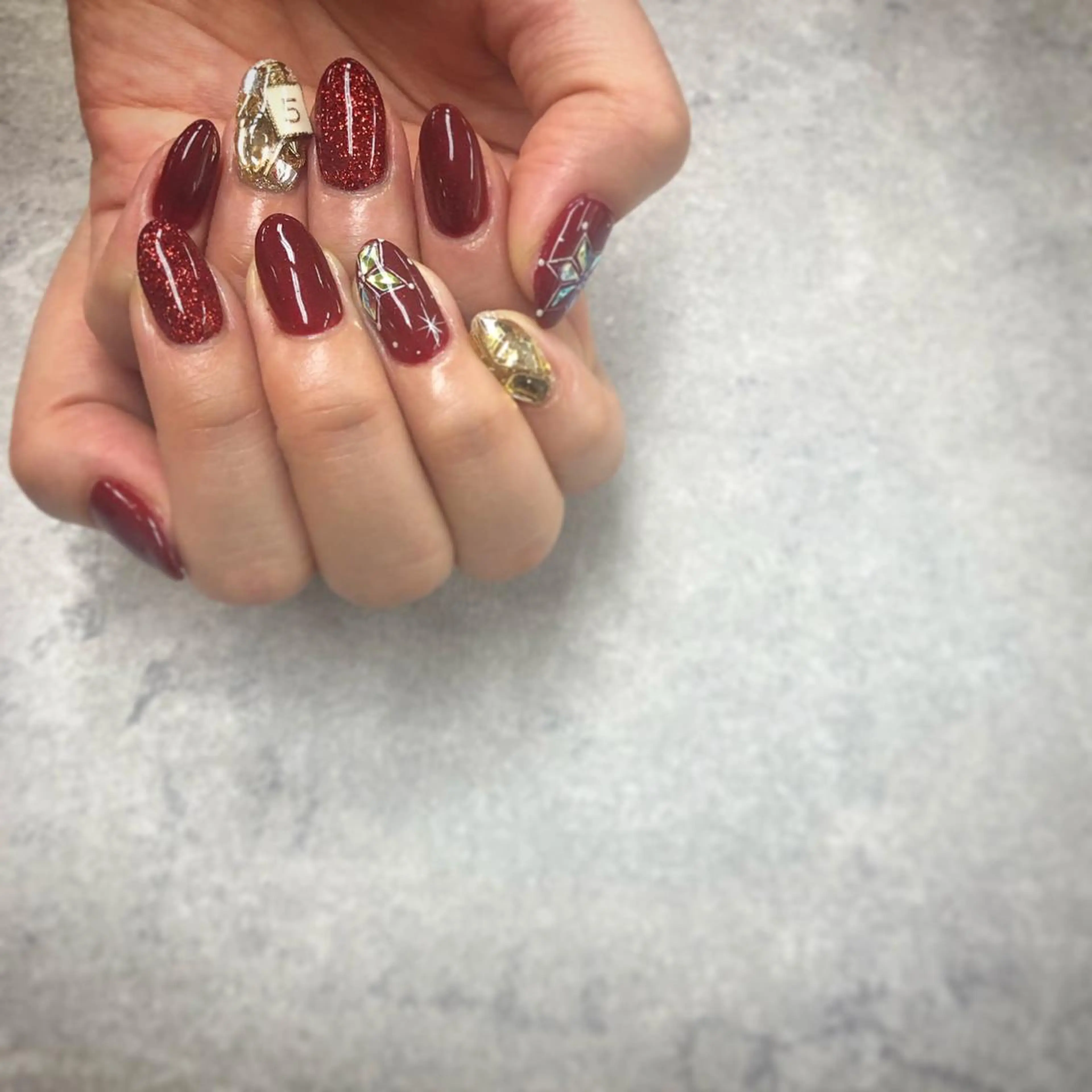 ネイル 冬ネイル FASTNAIL PLUS 新宿店のネイルデザイン