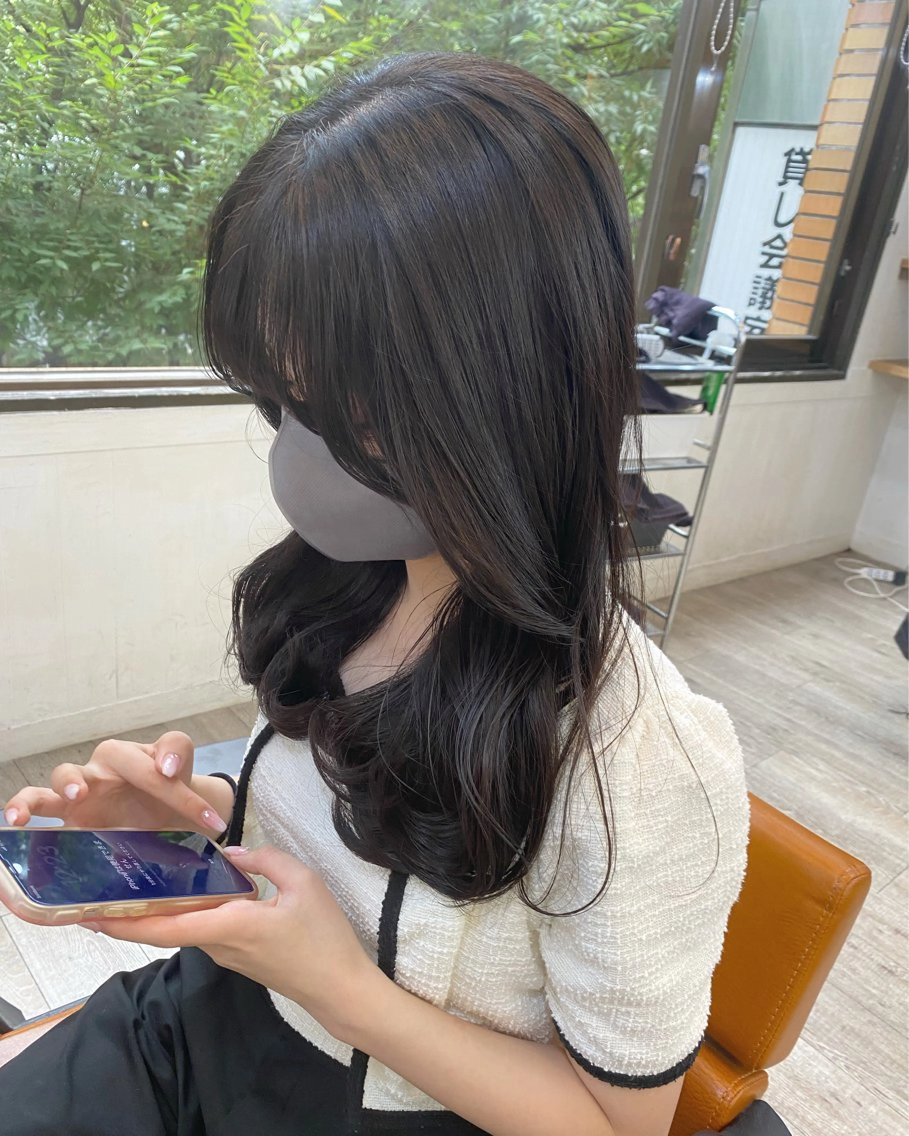 ロング カラー 広島/ヘアセット /ベージュ/わかなのヘアスタイル