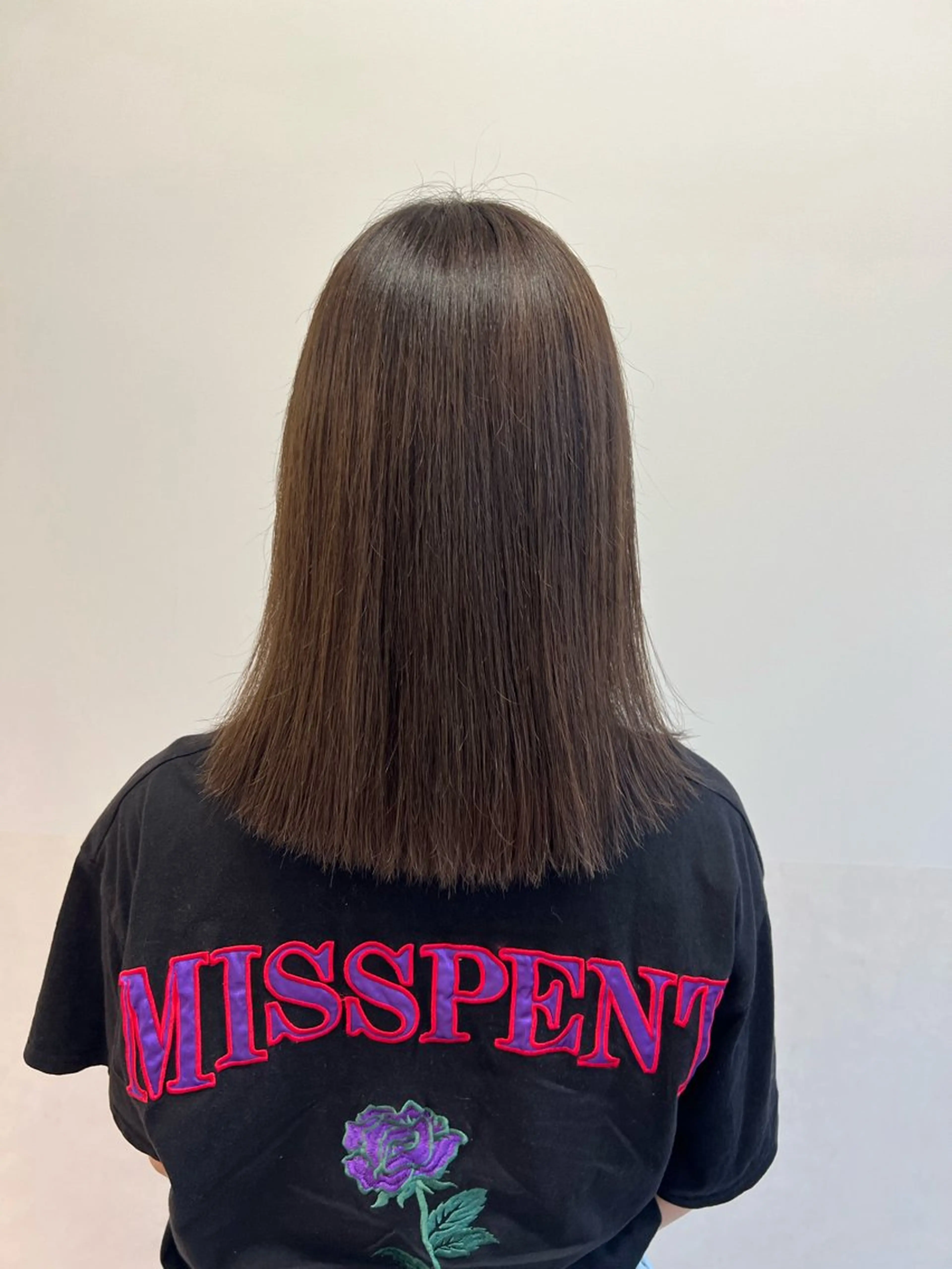 ミディアム カラー ブラウンカラー 🍇おぐら めぐみ🍇のヘアスタイル