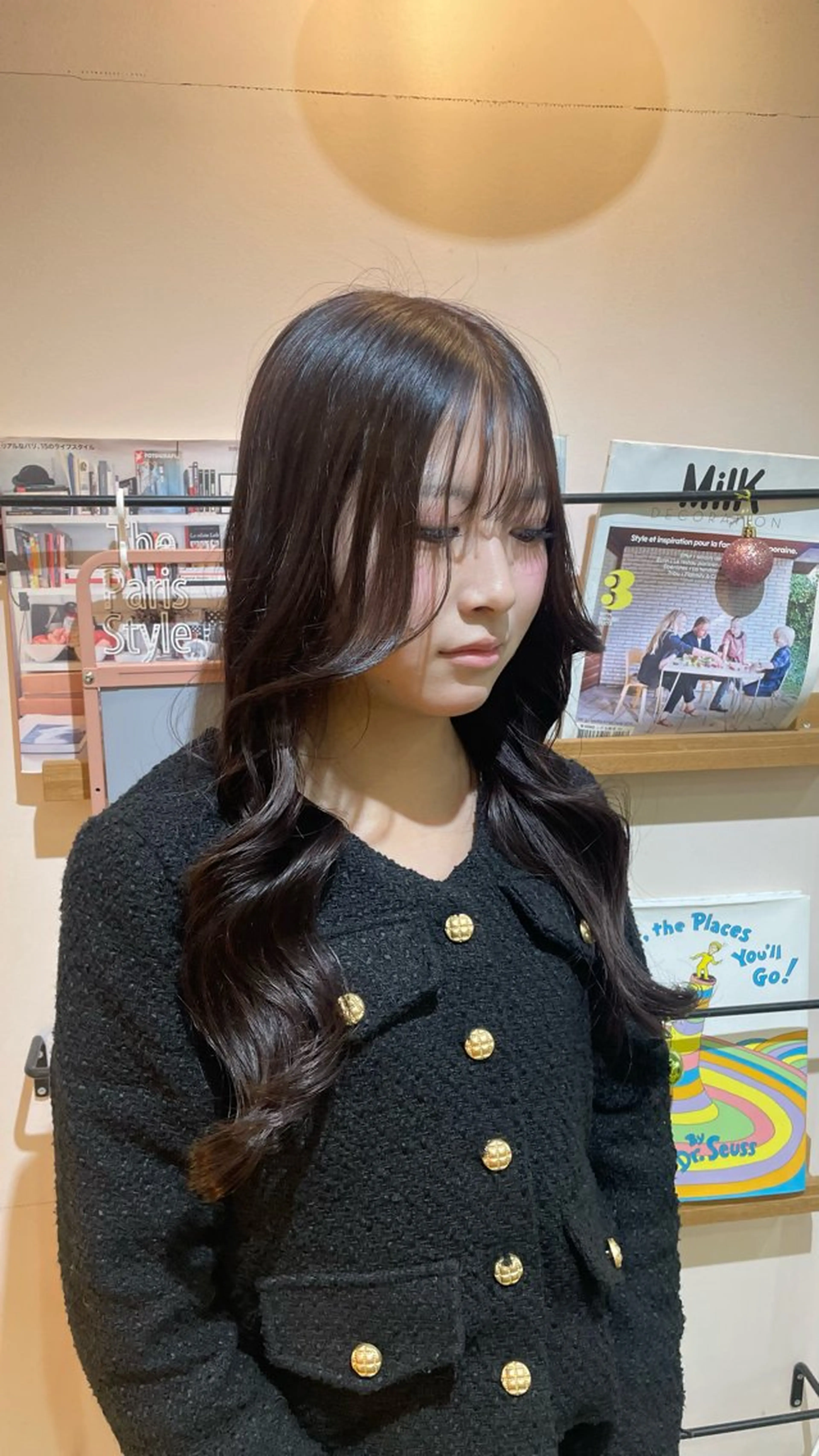 ロング 野上 こころのヘアスタイル