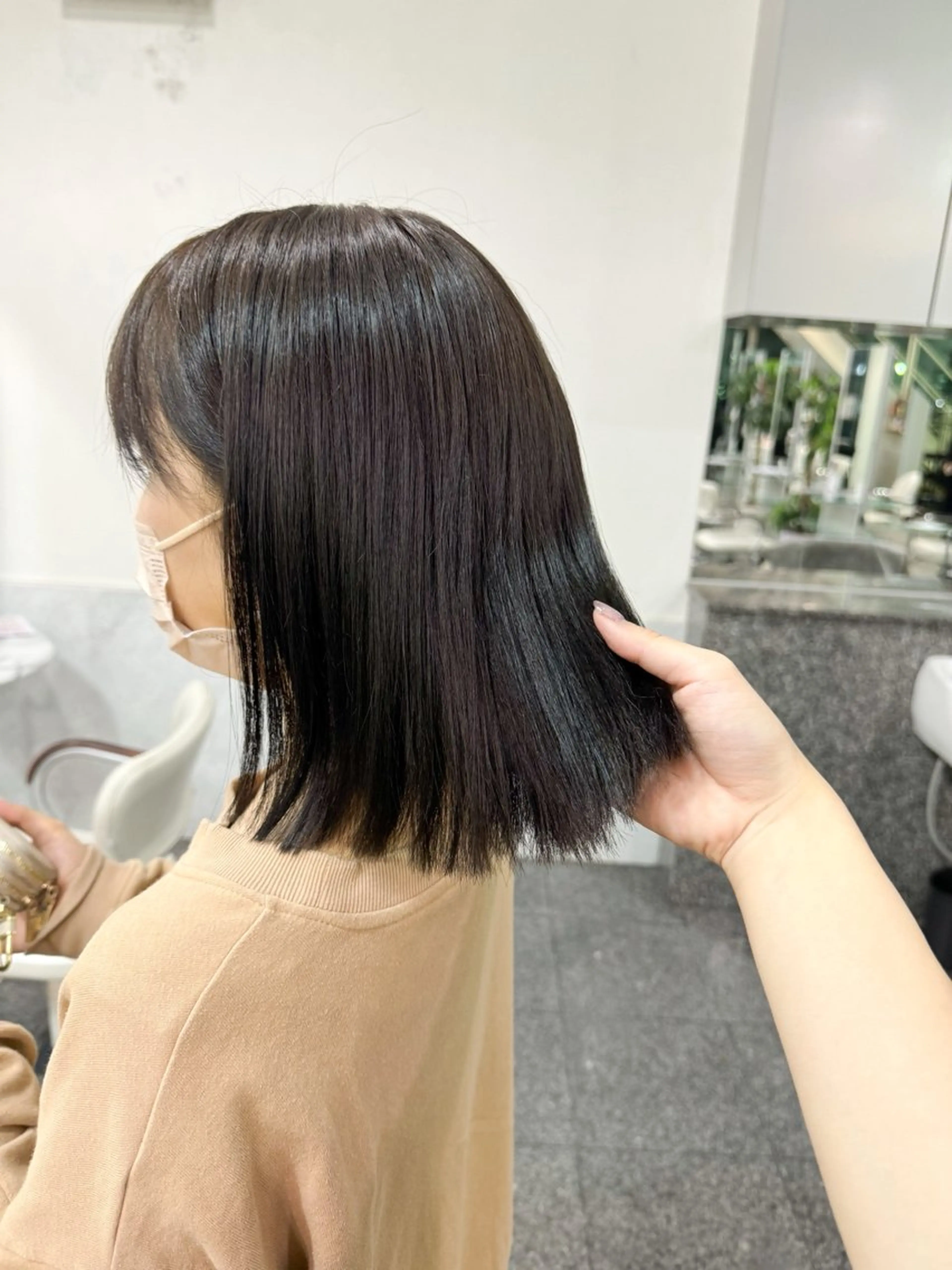 ミディアム カラー ボブ 🫧ヒシダアキ taboo.i🫧のヘアスタイル