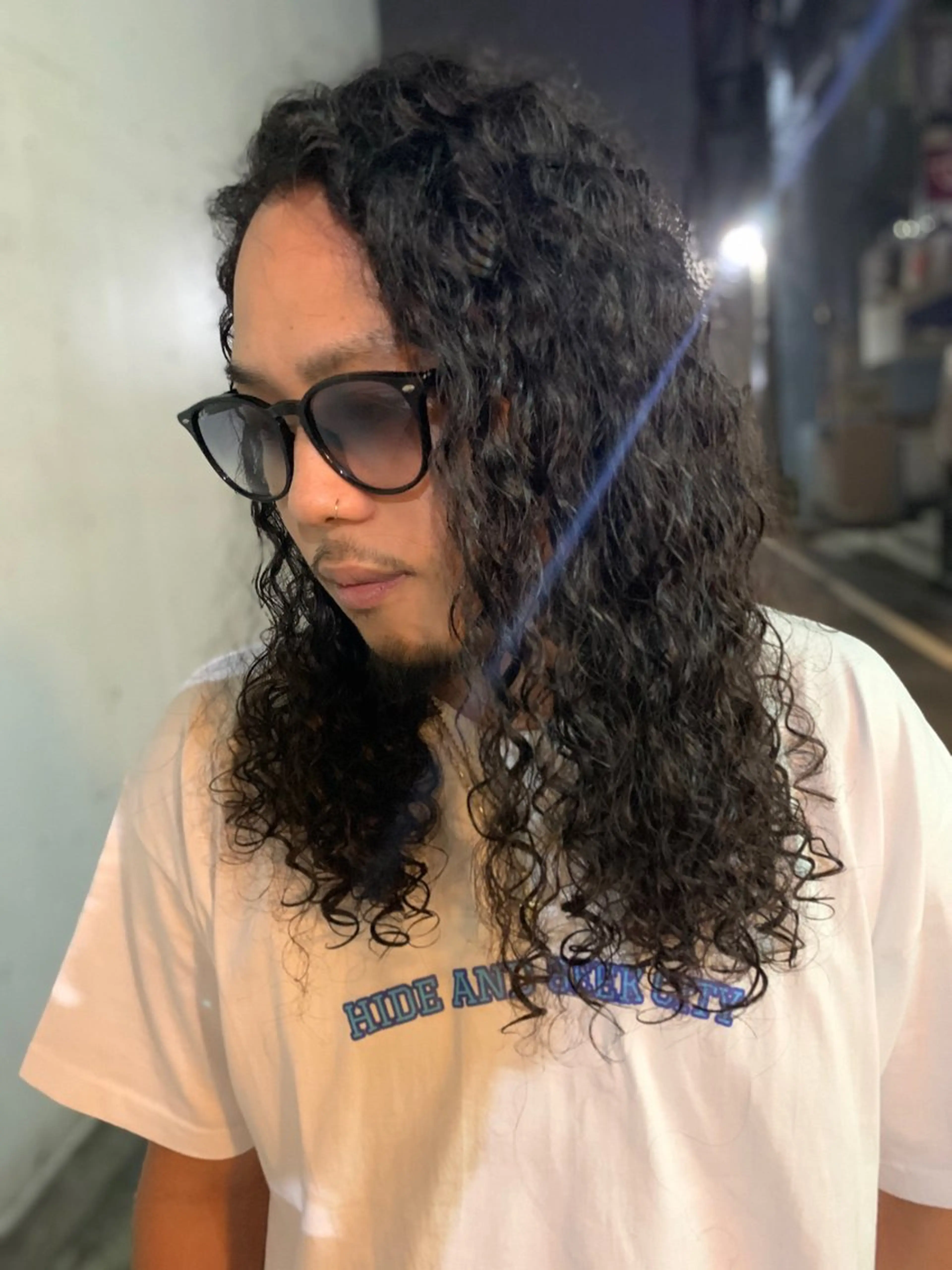 ロング パーマ メンズ ✂︎men's cut✂︎ヅルのヘアスタイル