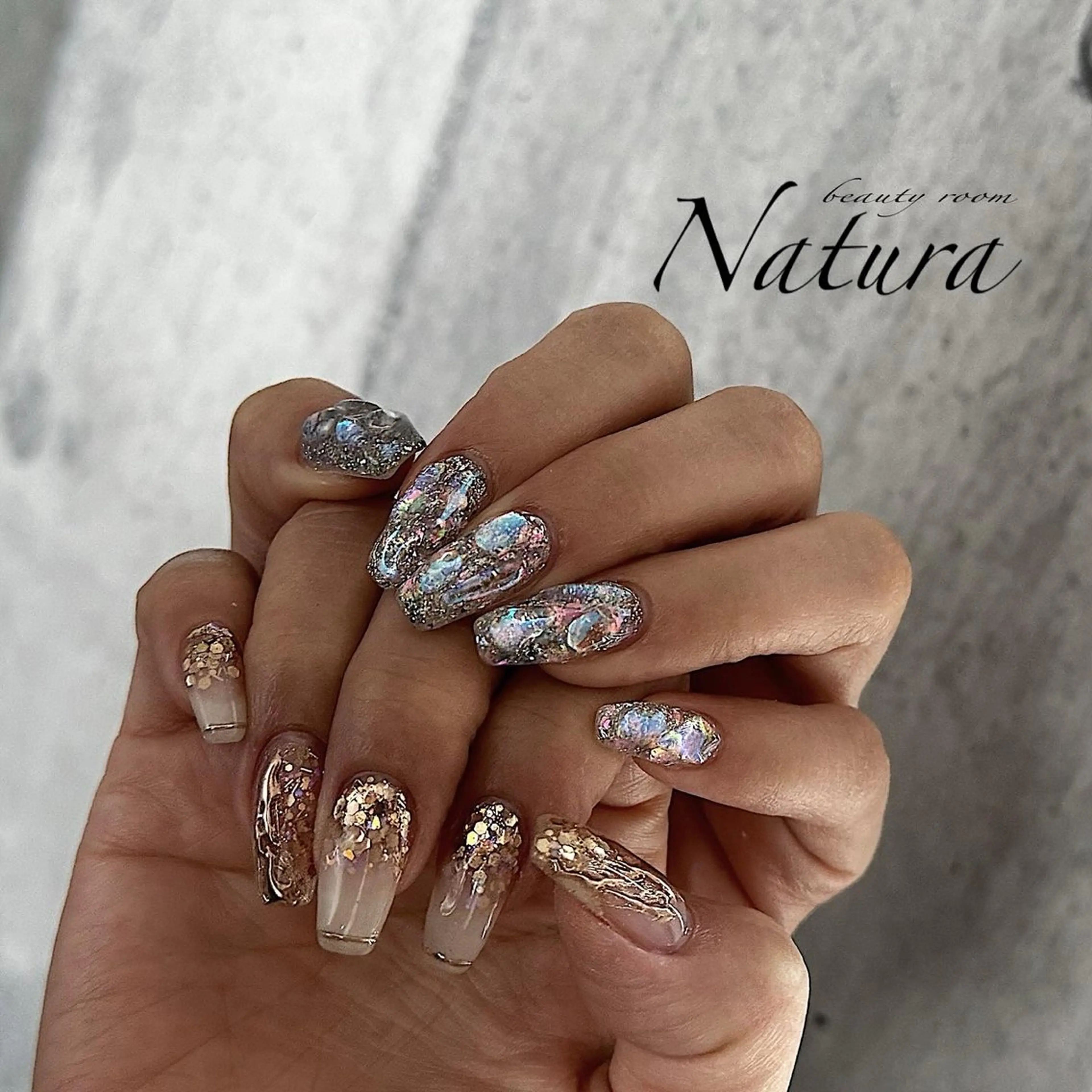 ネイル ハンドネイル beautyroom Naturaのネイルデザイン