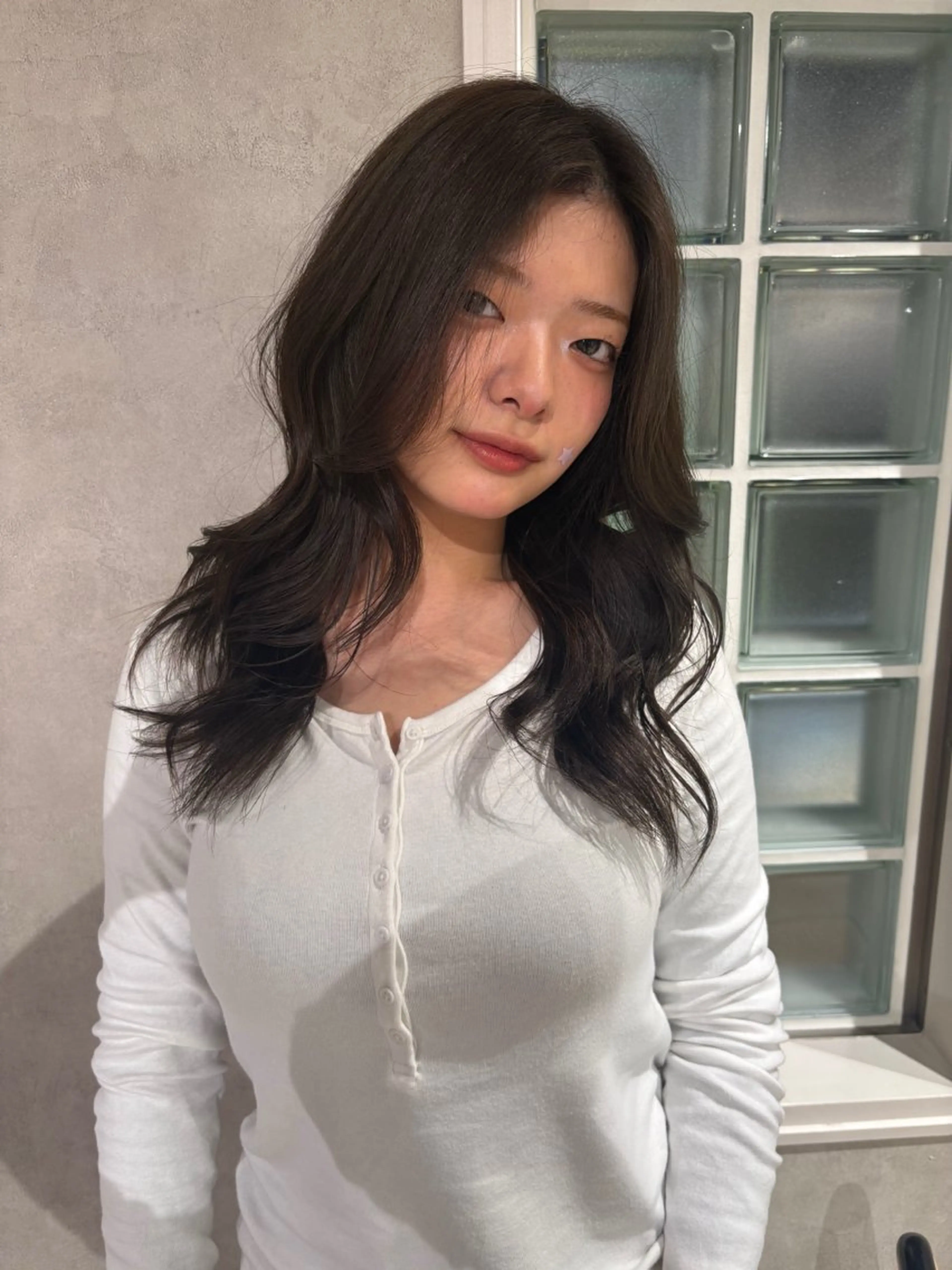 カラー ヘアカラー トリートメント 透明感カラー/海外風 レイヤー/mao🗽のヘアスタイル