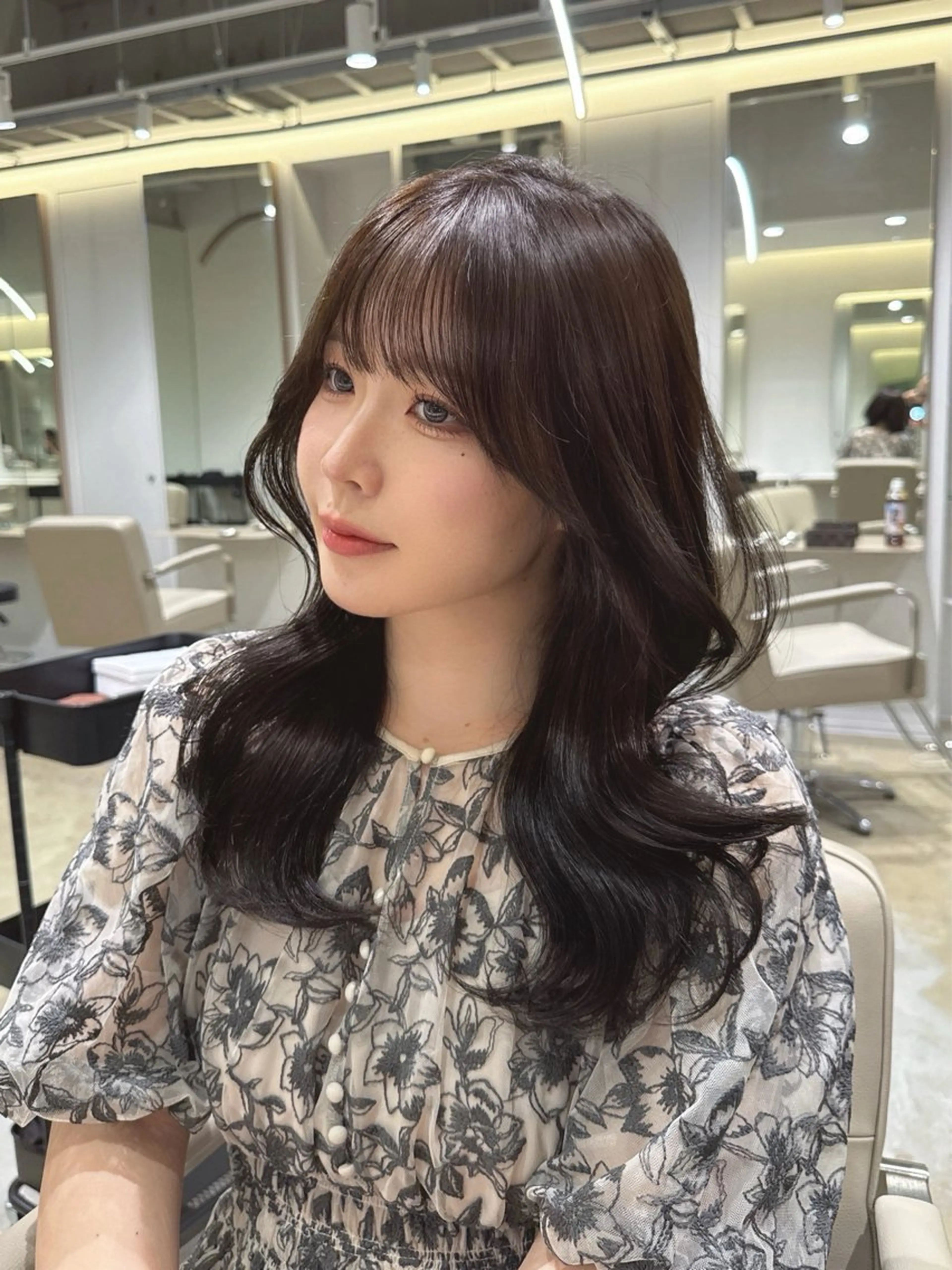 ロング カット ヘアカラー トリートメント 🦋トレンドヘア🦋 竹内克弥のヘアスタイル