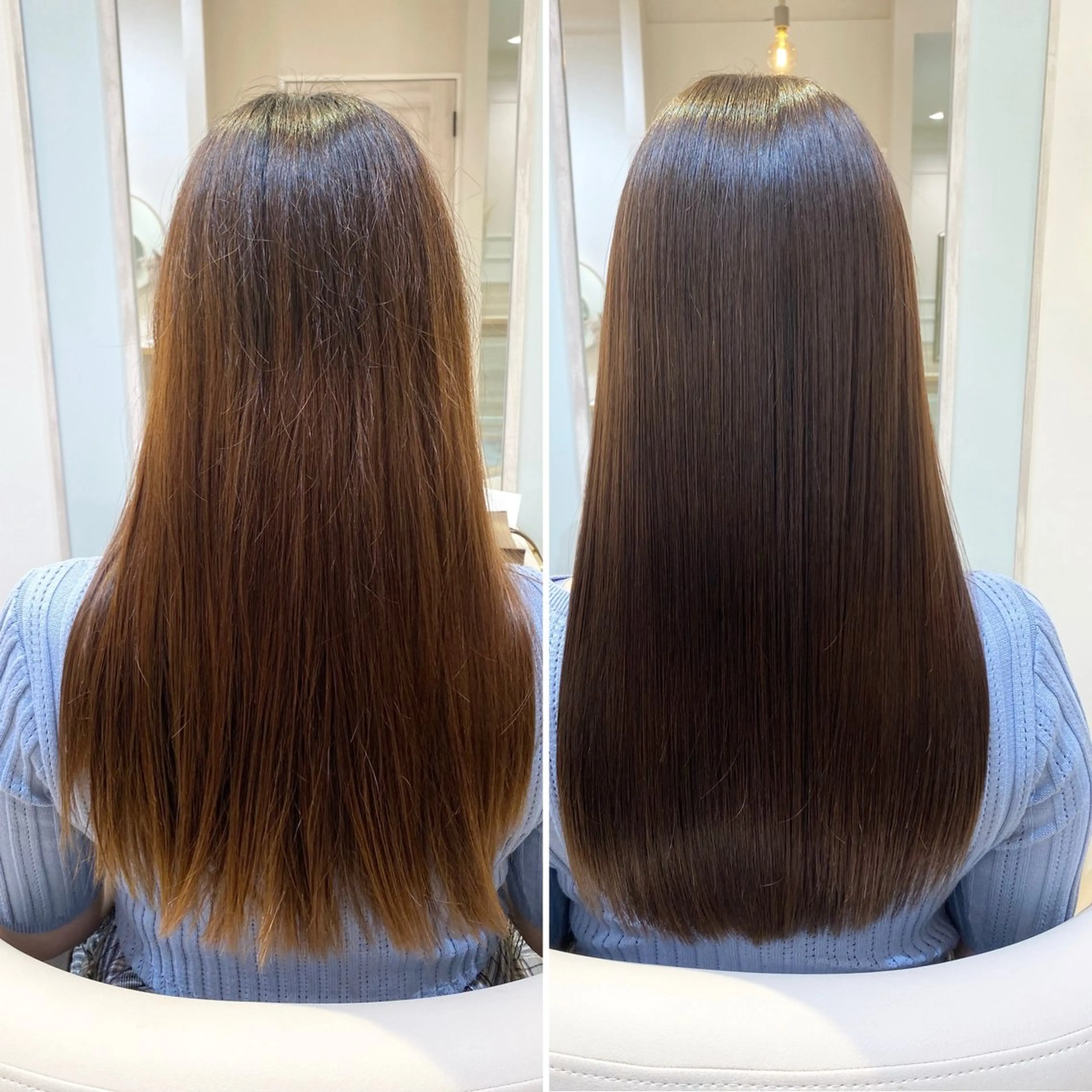 ロング カット ヘアカラー トリートメント Sekizuka .のヘアスタイル