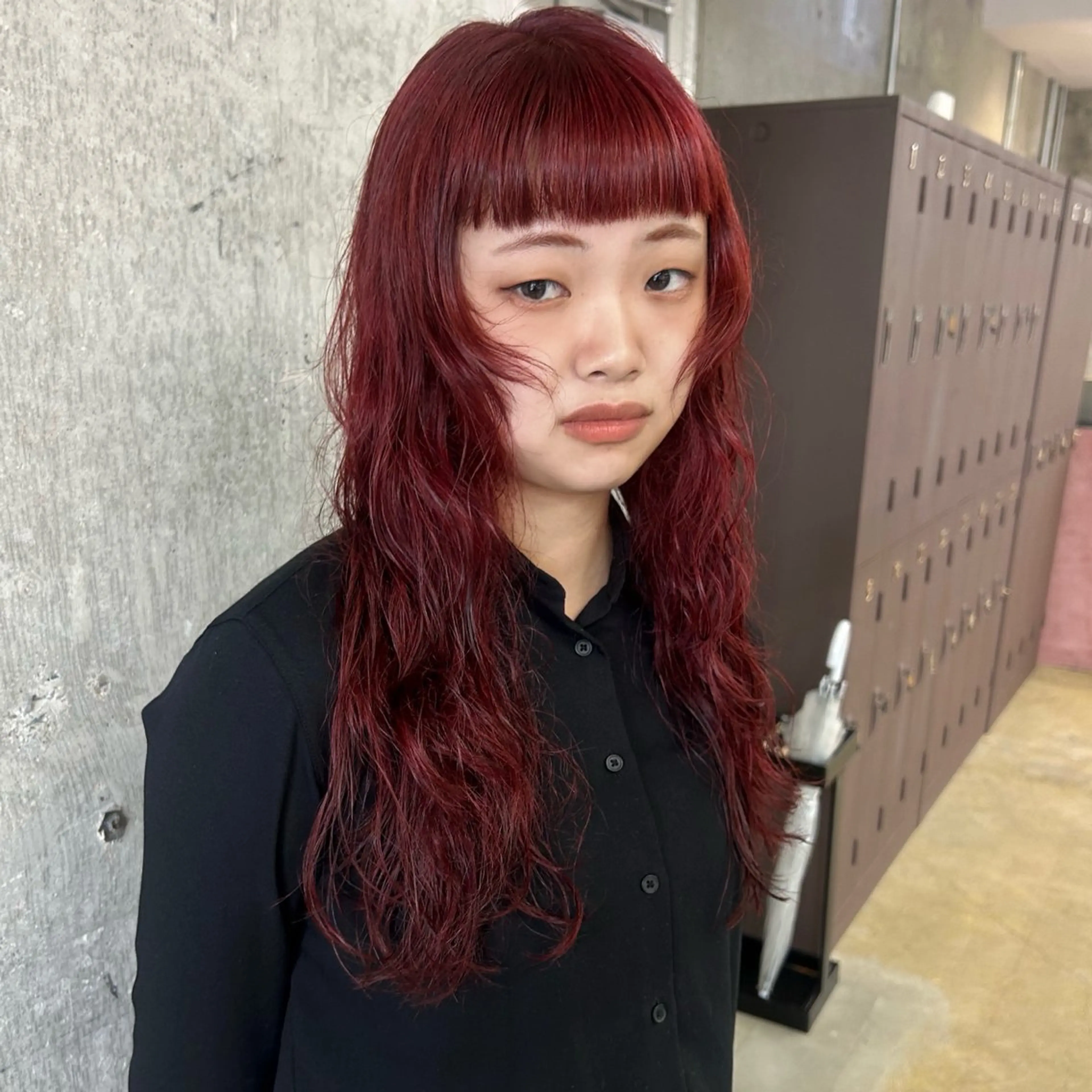 ロング パーマ カット ヘアカラー パーマ 伊藤ほのか /パーマ/オリーブのヘアスタイル