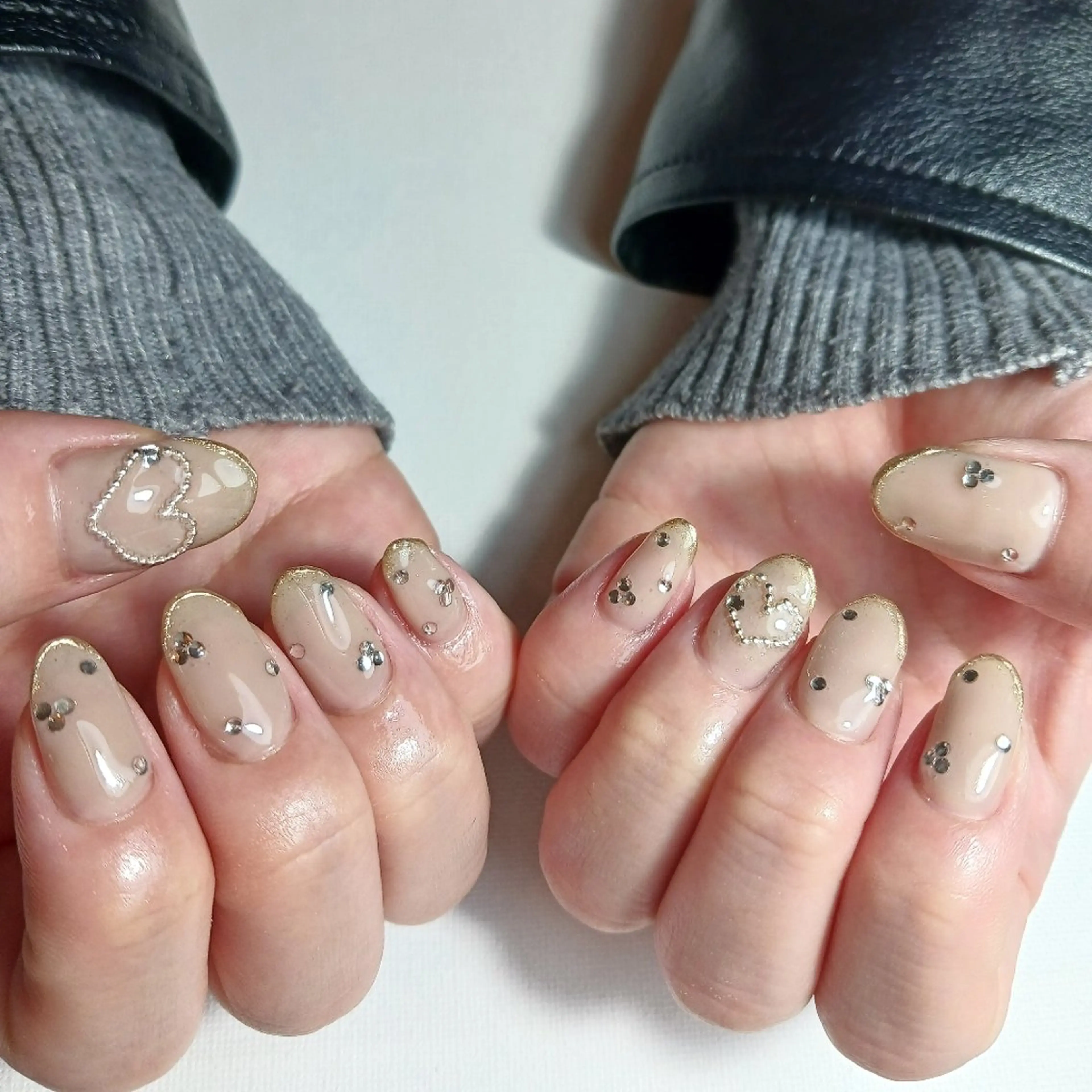 ネイル フレンチネイル ジェルネイル 持ち込み ショートネイル ハンドネイル owlnail /持込みデザイン専門のネイルデザイン