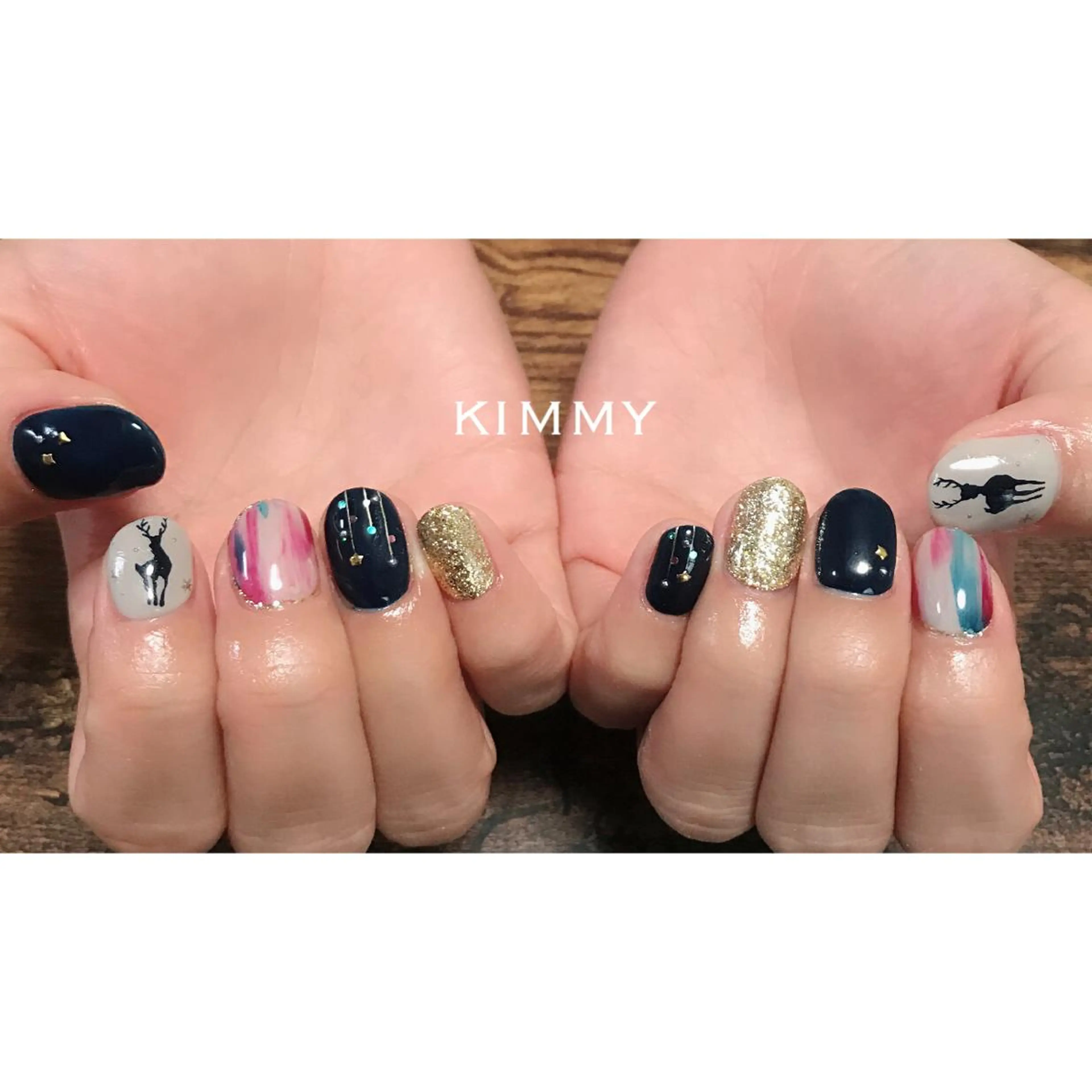 ネイル ハンドネイル kimmy nailsのネイルデザイン