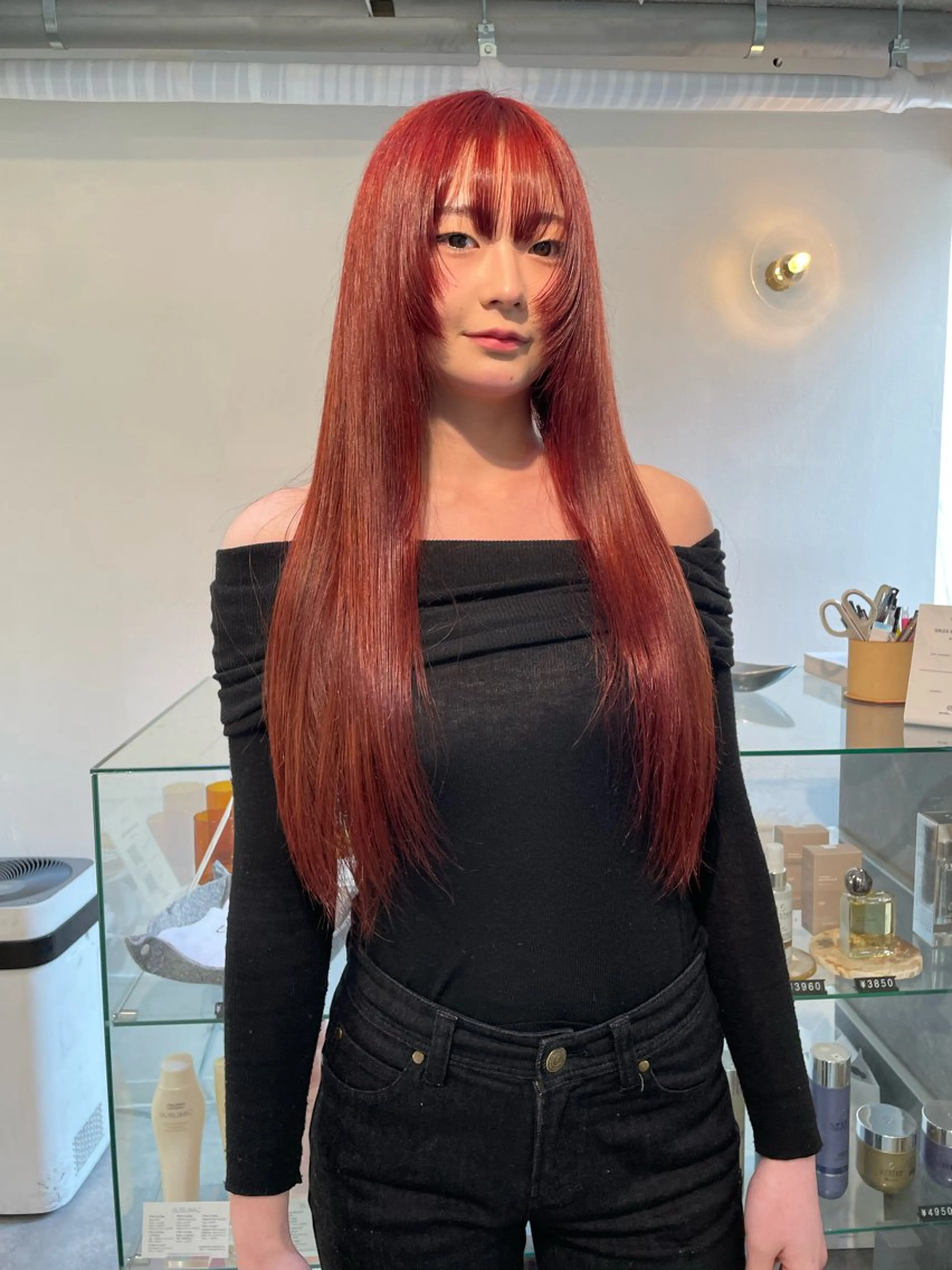 ロング カラー ヘアカラー sakura🌸 レイヤー/韓国ヘアのヘアスタイル