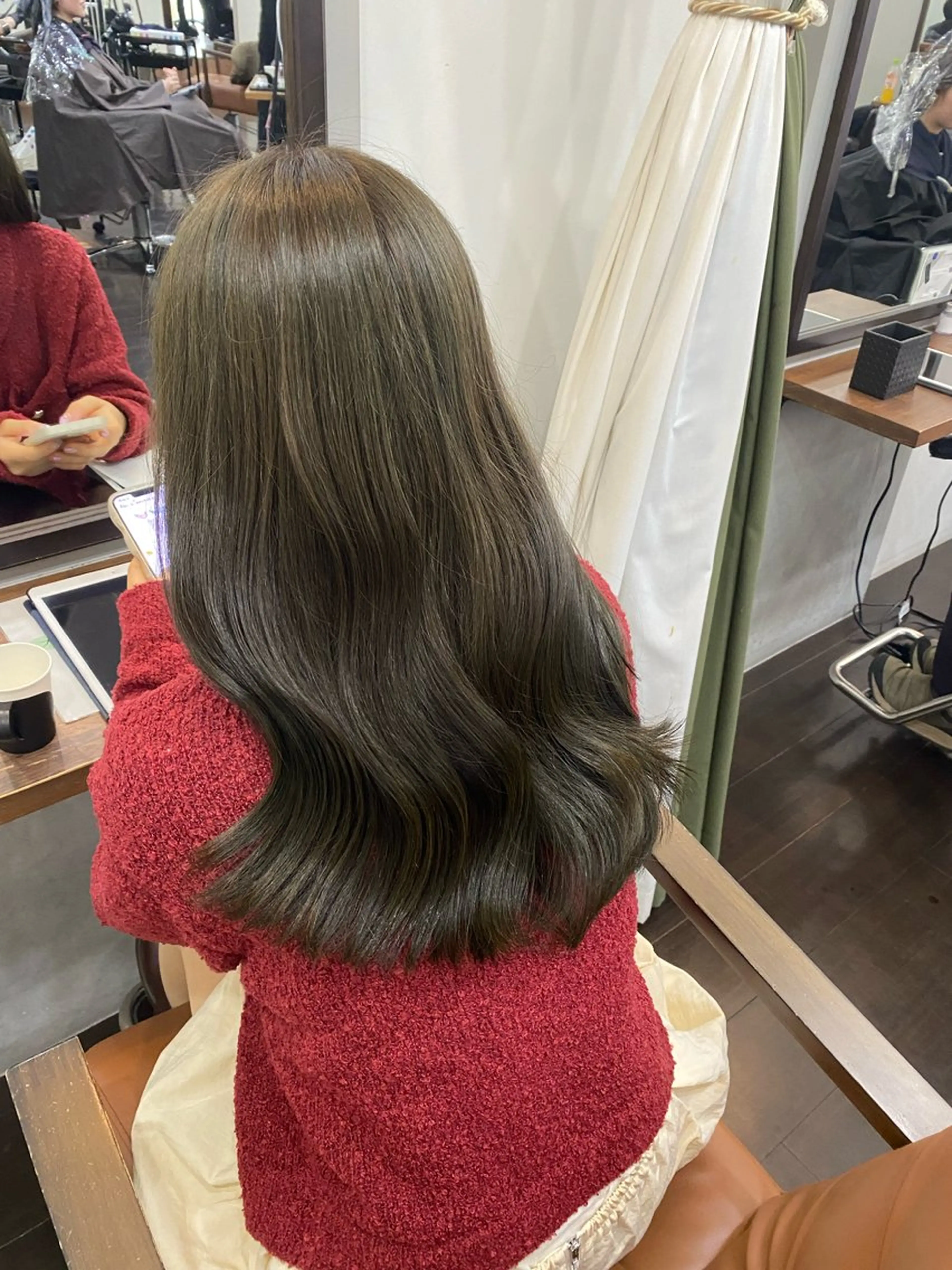 ロング カラー ヘアアレンジ 🍒ᩚ名駅/艶髪 縮毛矯正/あゆ🍒ᩚのヘアスタイル