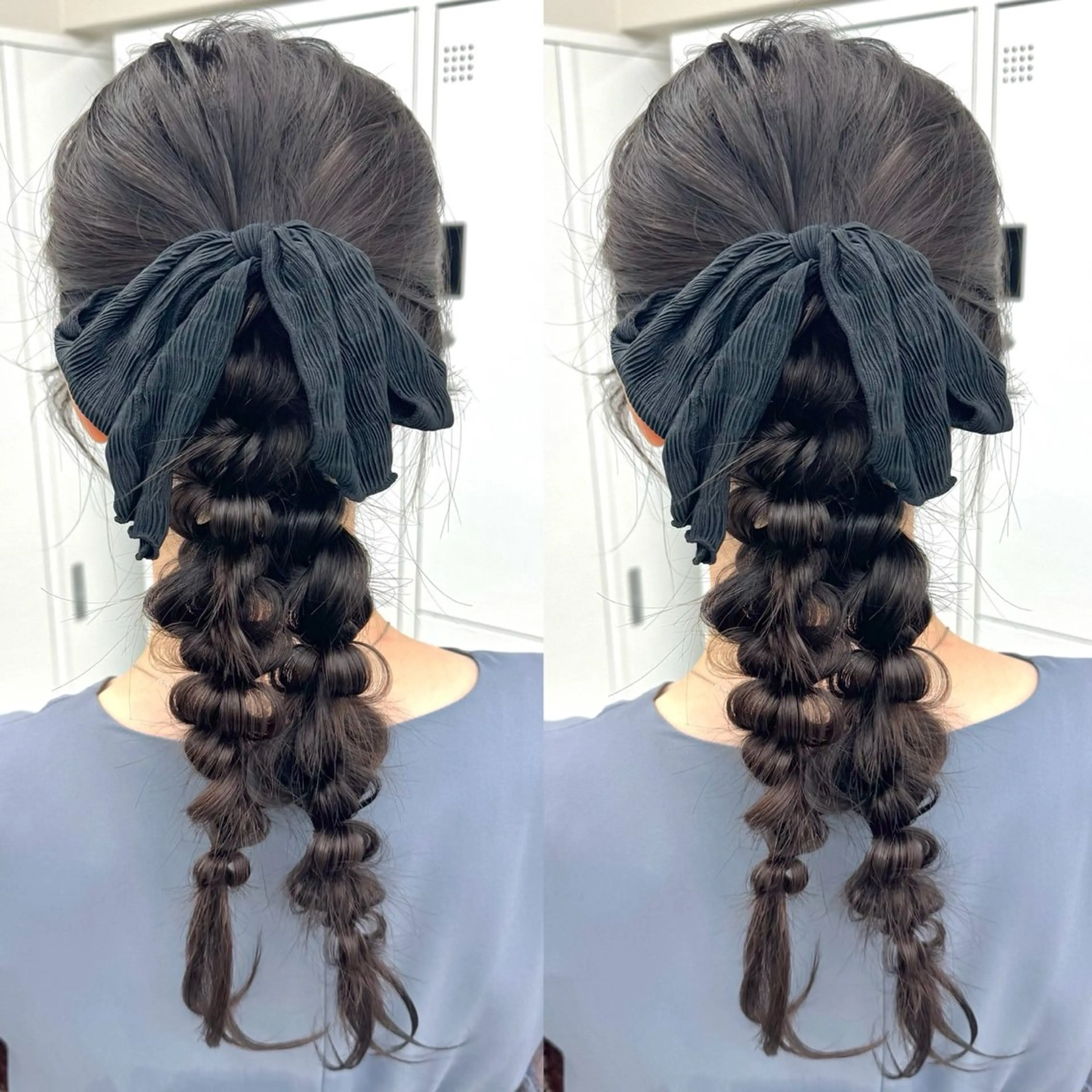 ロング ヘアアレンジ ヘアセット ヘアメ🎀推しカラー 🥣横浜/しほ🧸のヘアスタイル