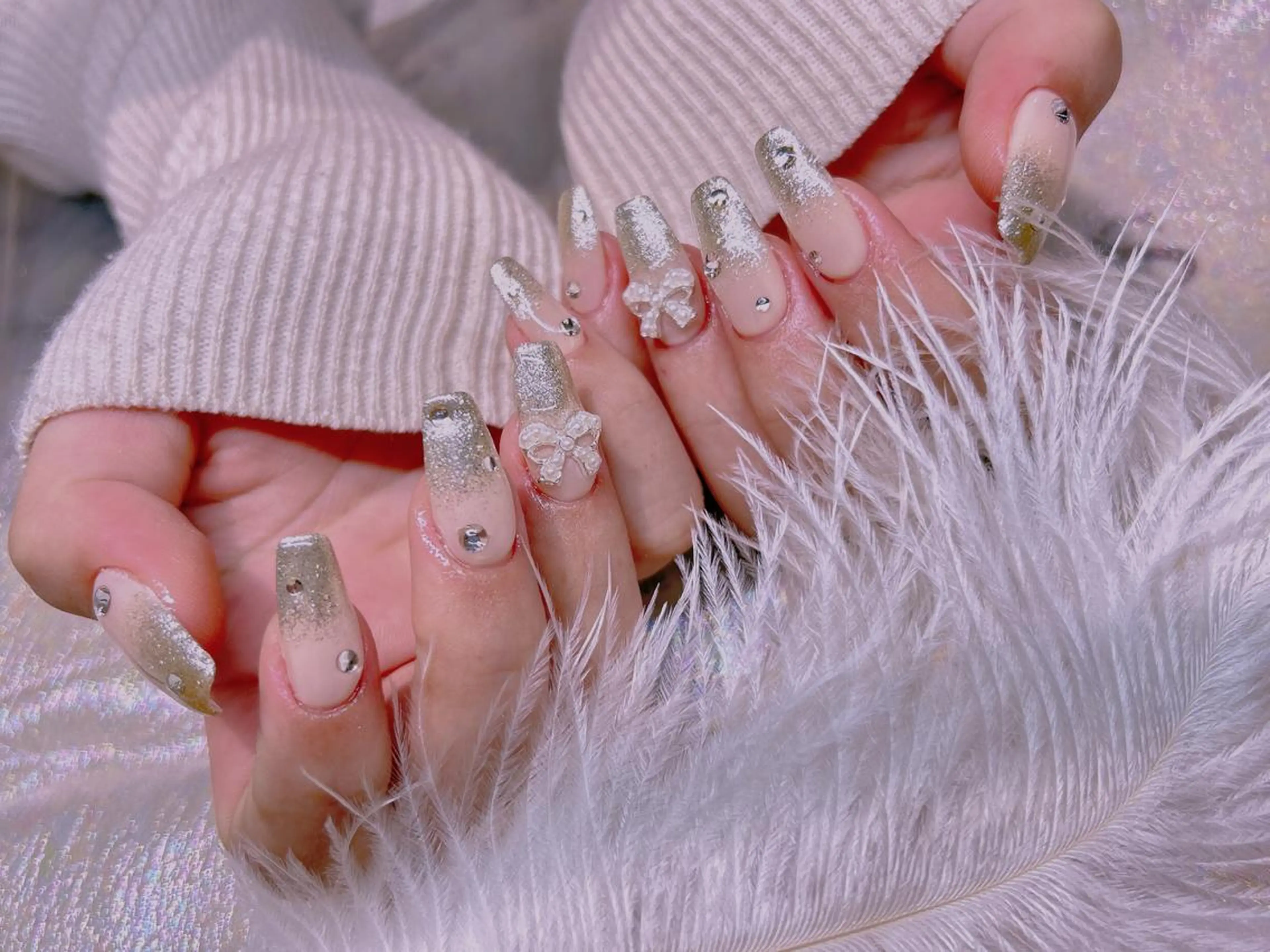 ネイル 長さだし専門店 M2　rikaのネイルデザイン