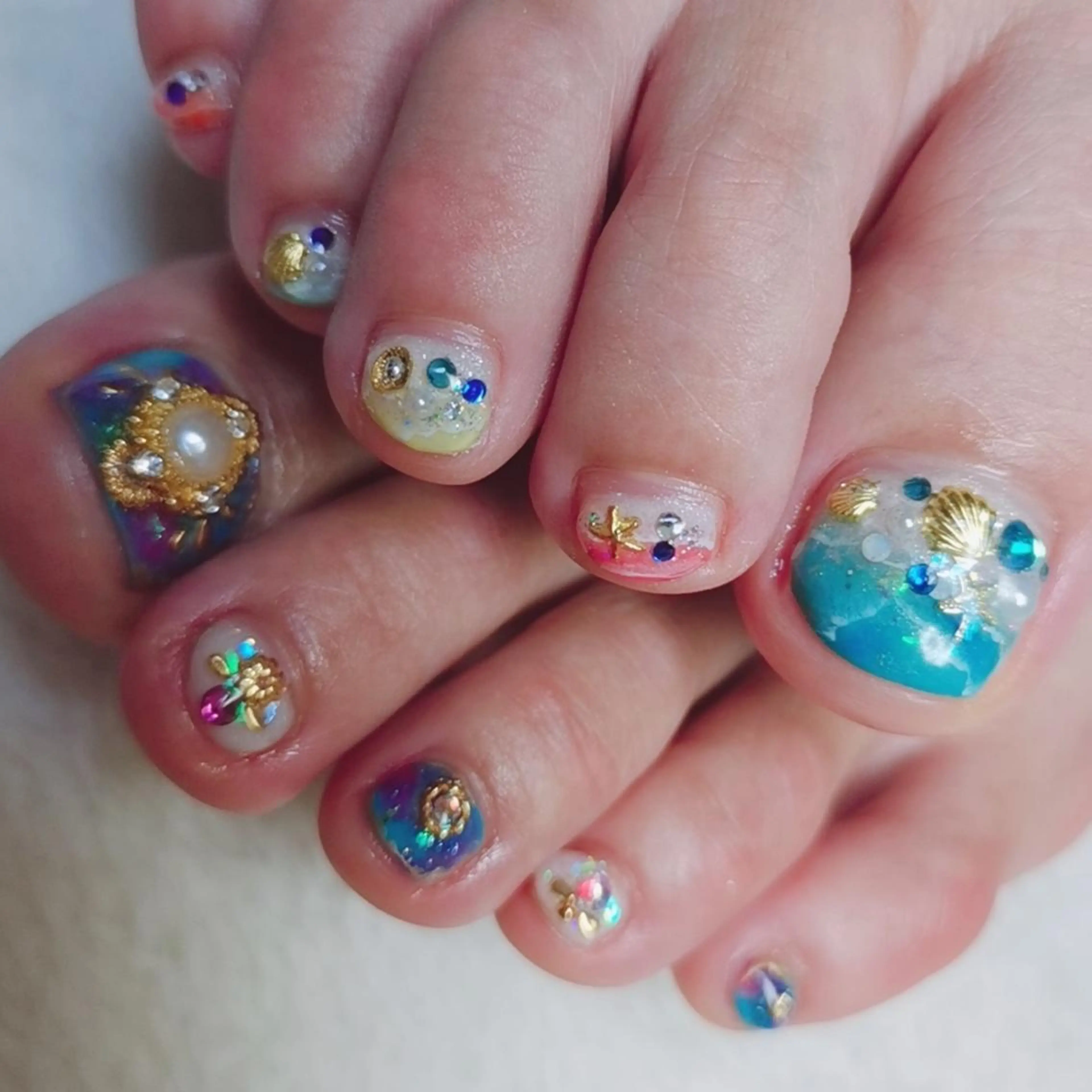 ネイル フットネイル reve あやののネイルデザイン