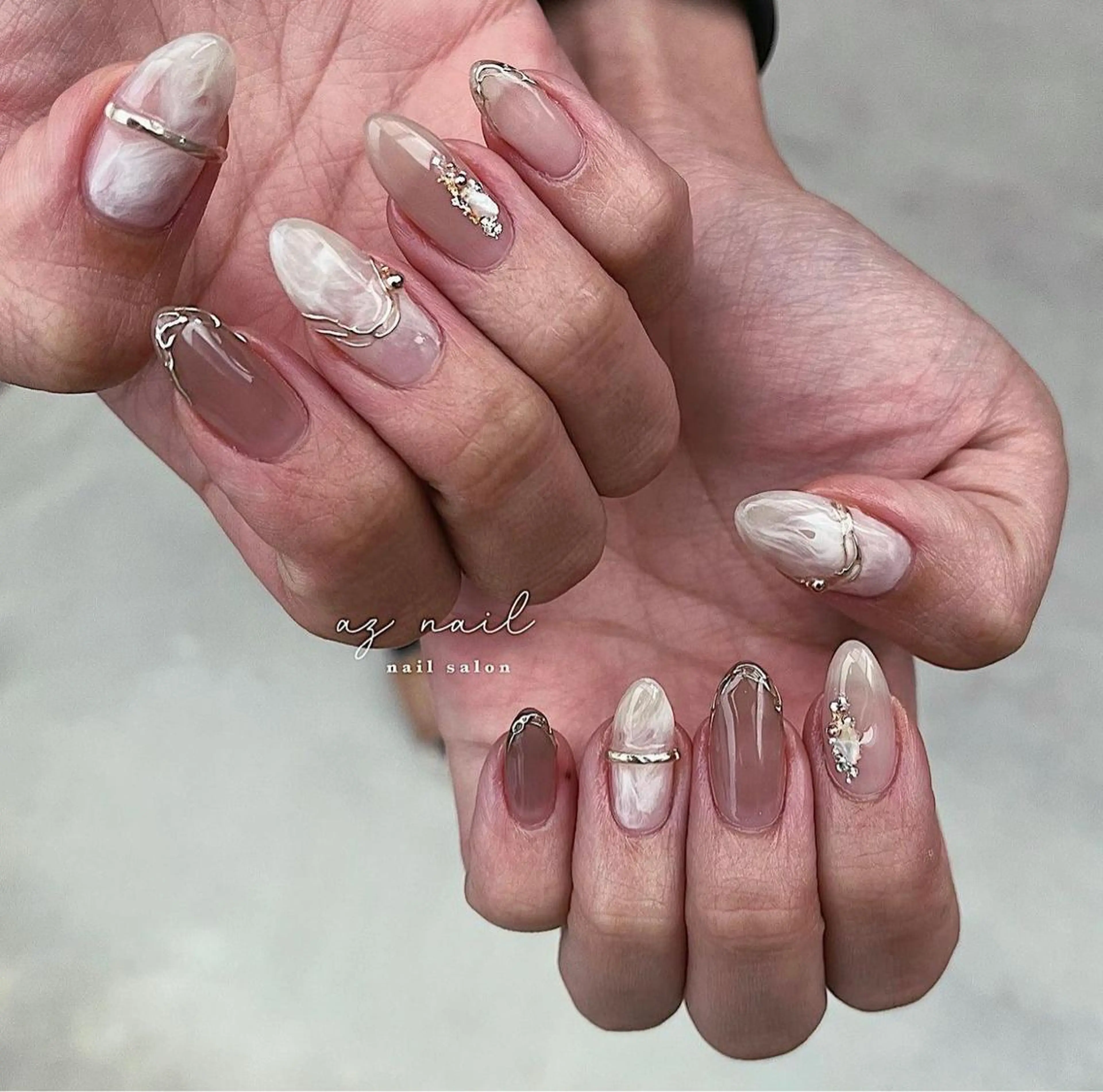 ネイル 井上 梓のネイルデザイン