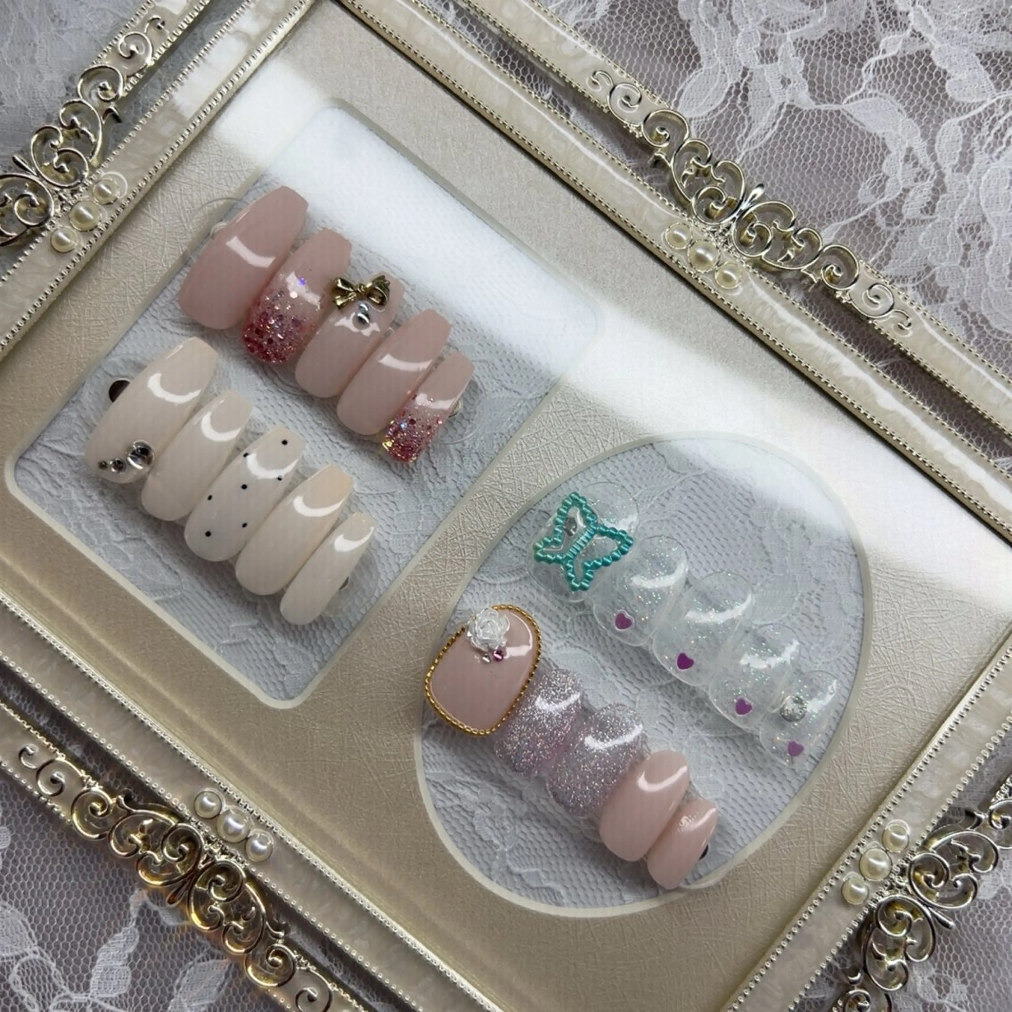 ネイル シンプルネイル ハンドネイル Charlie 🖤のネイルデザイン