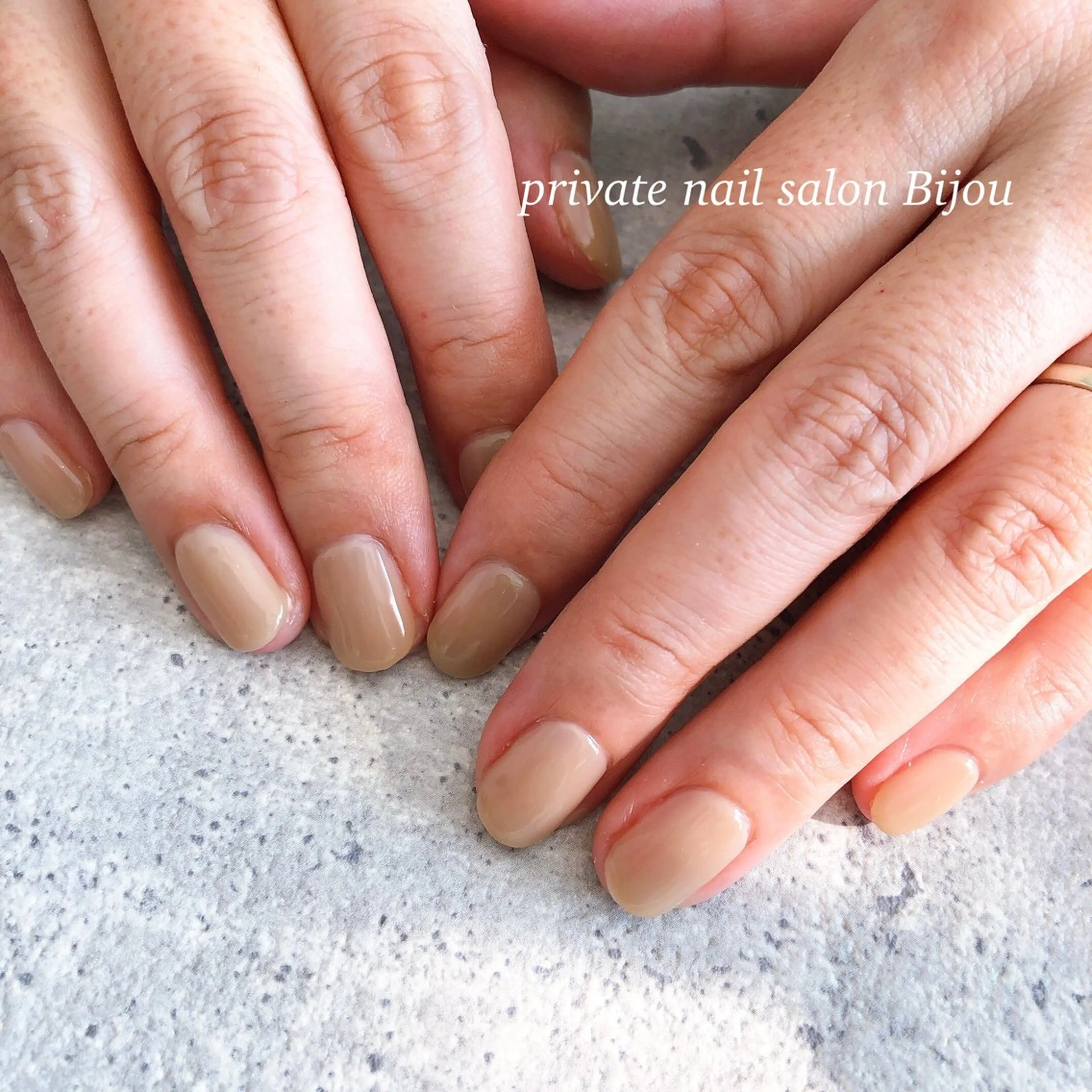 ネイル ワンカラーネイル Bijou💎✨ Reiのネイルデザイン
