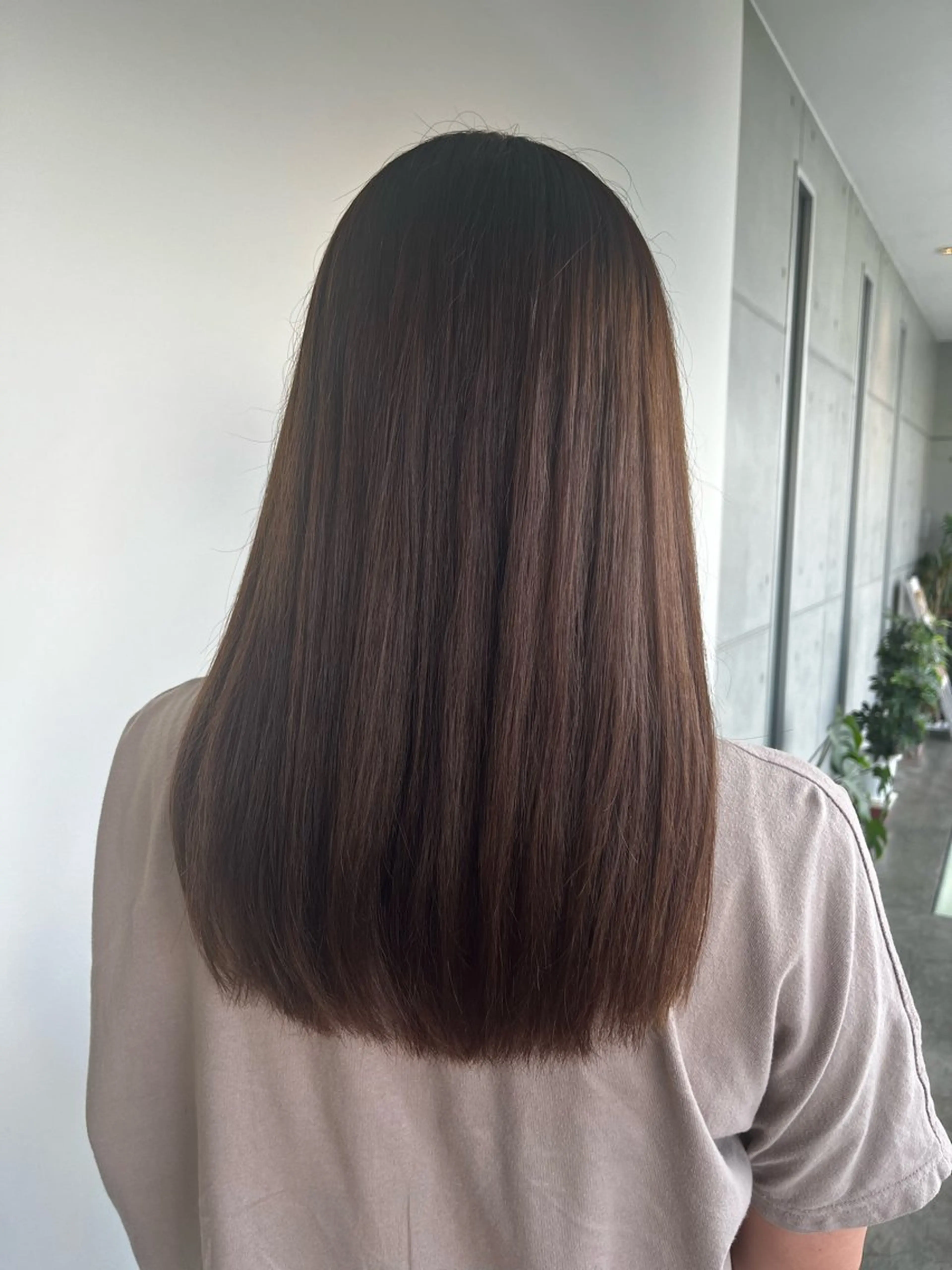 ミディアム おせ ちさとのヘアスタイル
