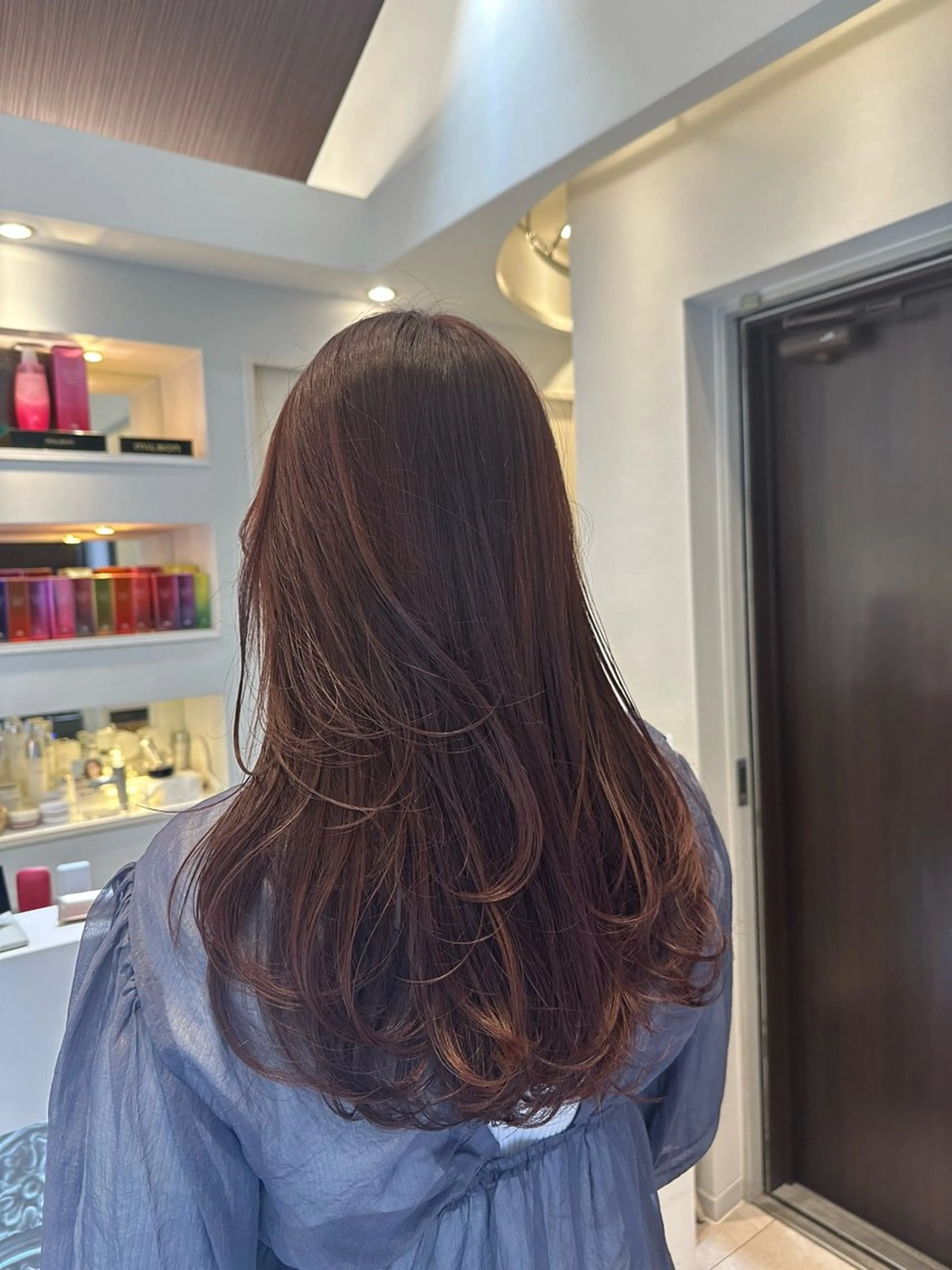 カラー 田中 瑞希のヘアスタイル
