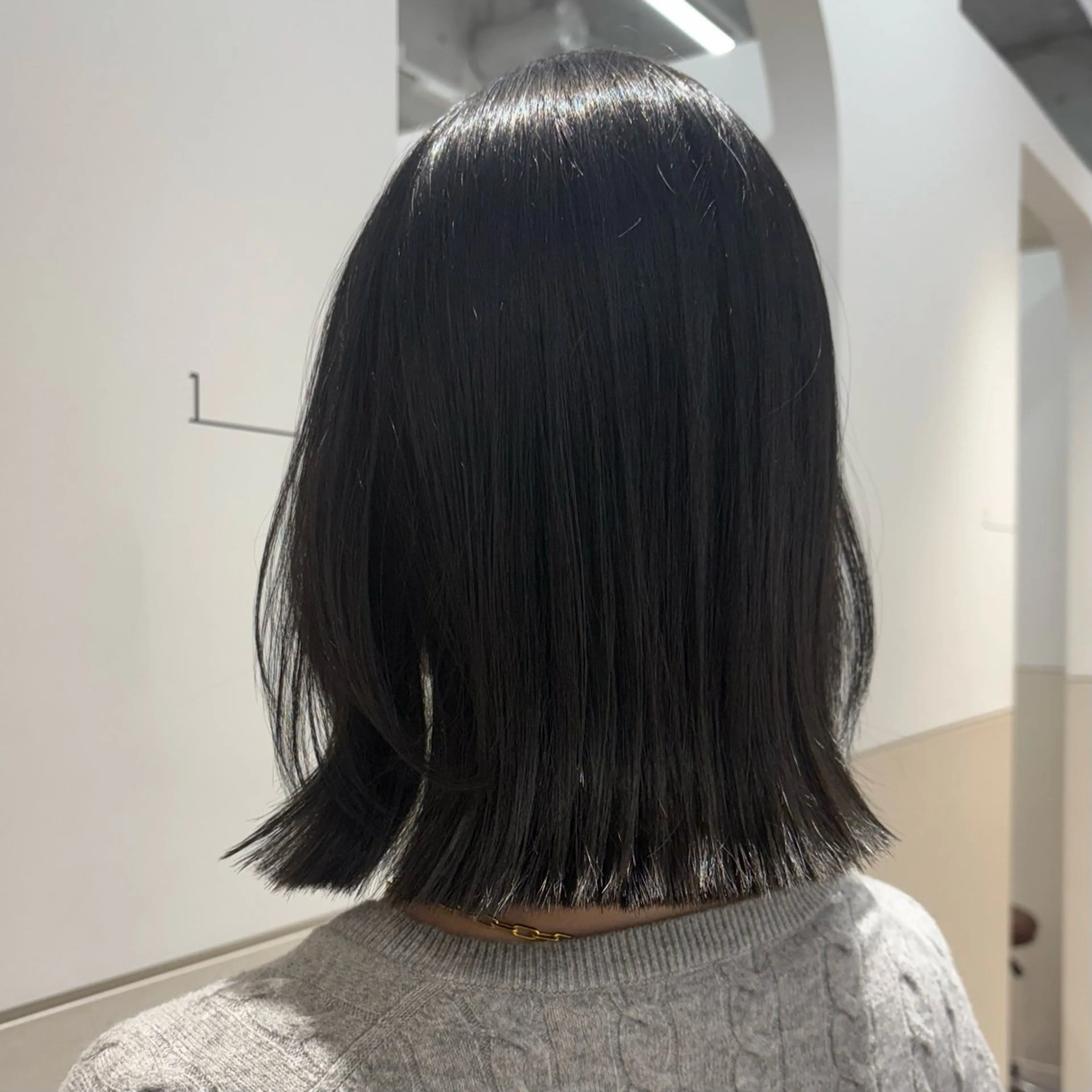 ショート アッシュ ボブ ツヤ髪♡ 佐取歩のヘアスタイル