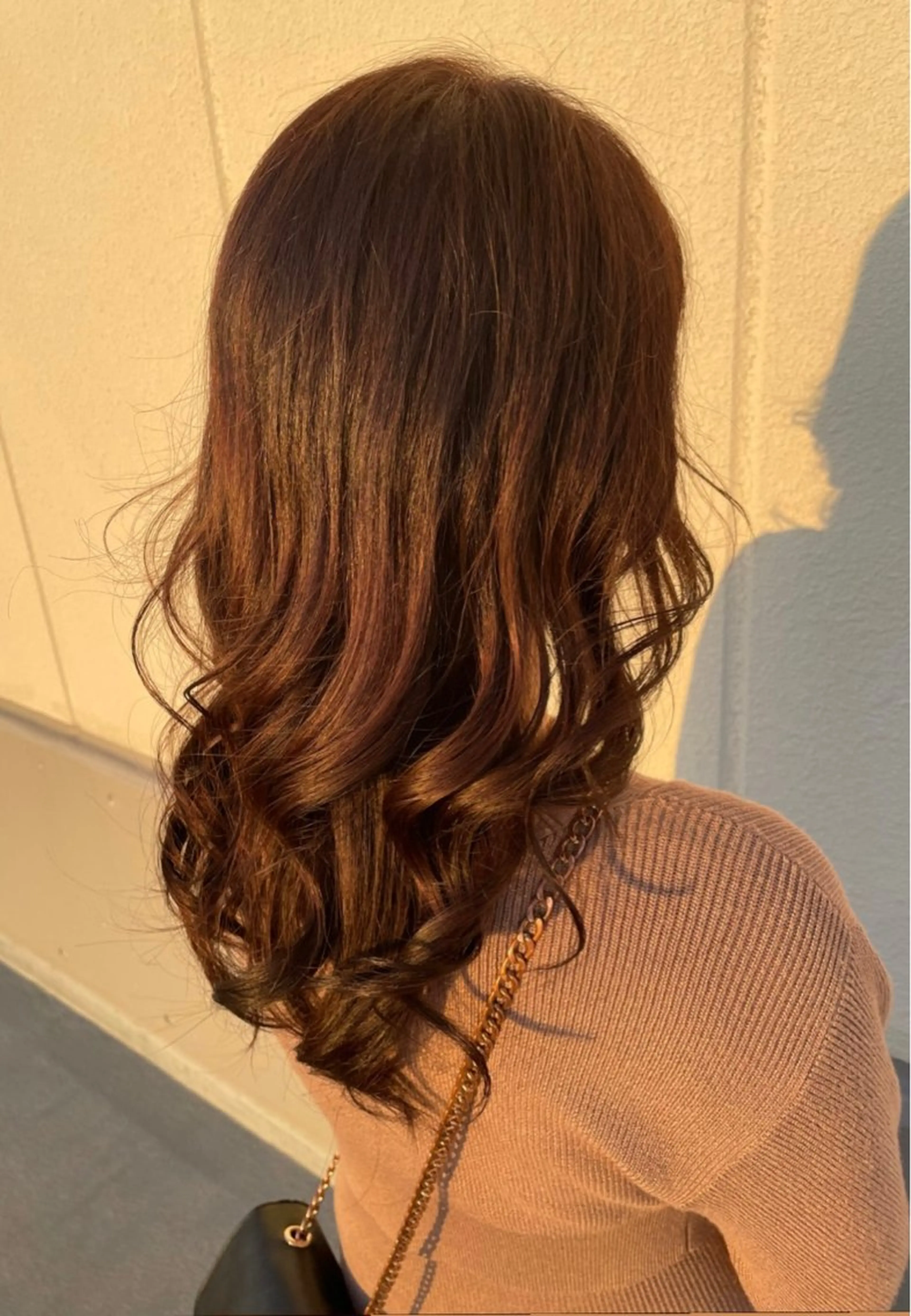 ロング カラー ベージュカラー ブリーチ カット ヘアカラー トリートメント IA shibuya /山下開世/髪質改善のヘアスタイル