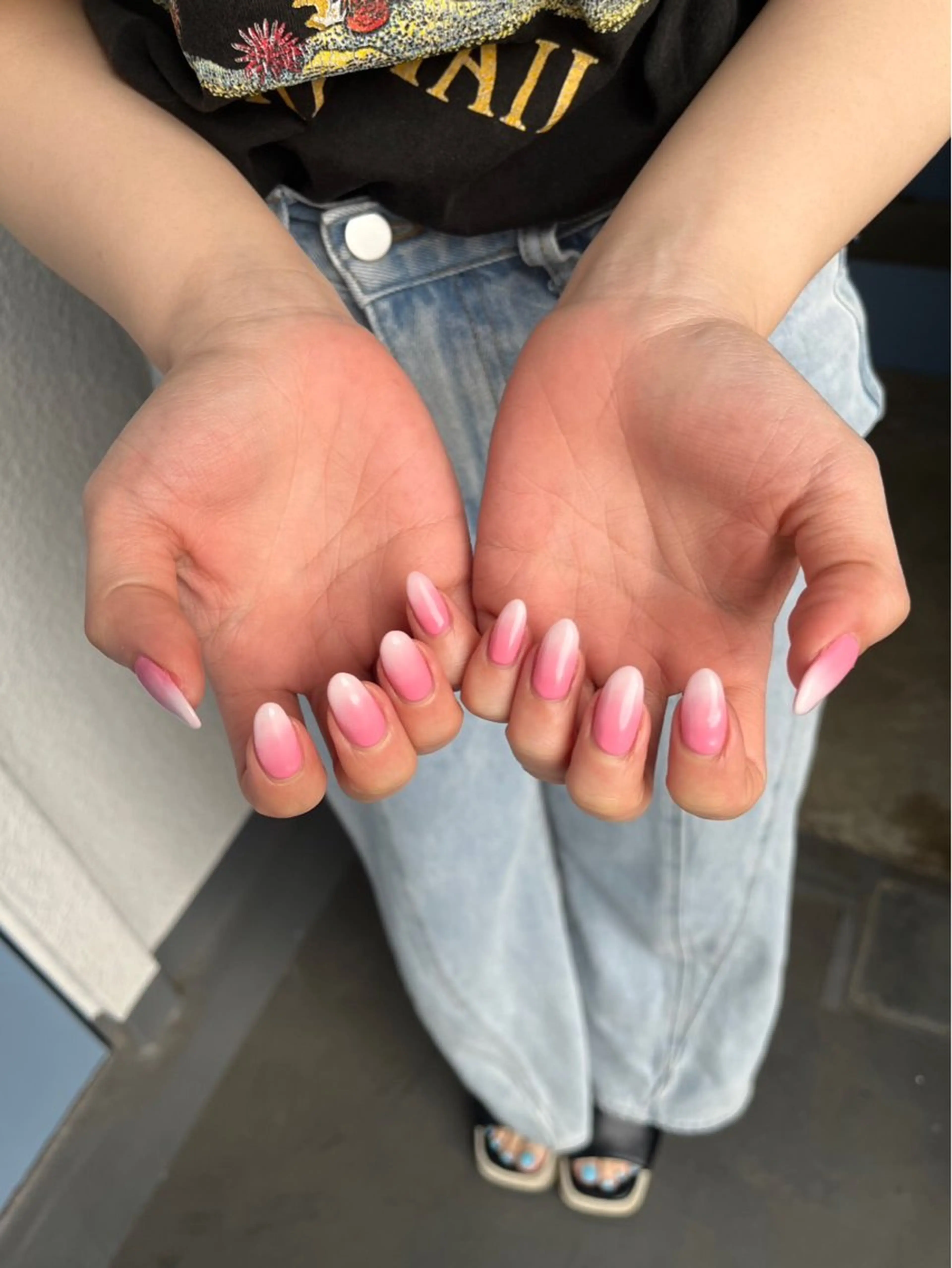 ネイル オーロラネイル フットネイル フレンチネイル ジェルネイル マグネットネイル ハンドネイル kiki nail &brow二子玉川の眉毛・アイブロウイメージ