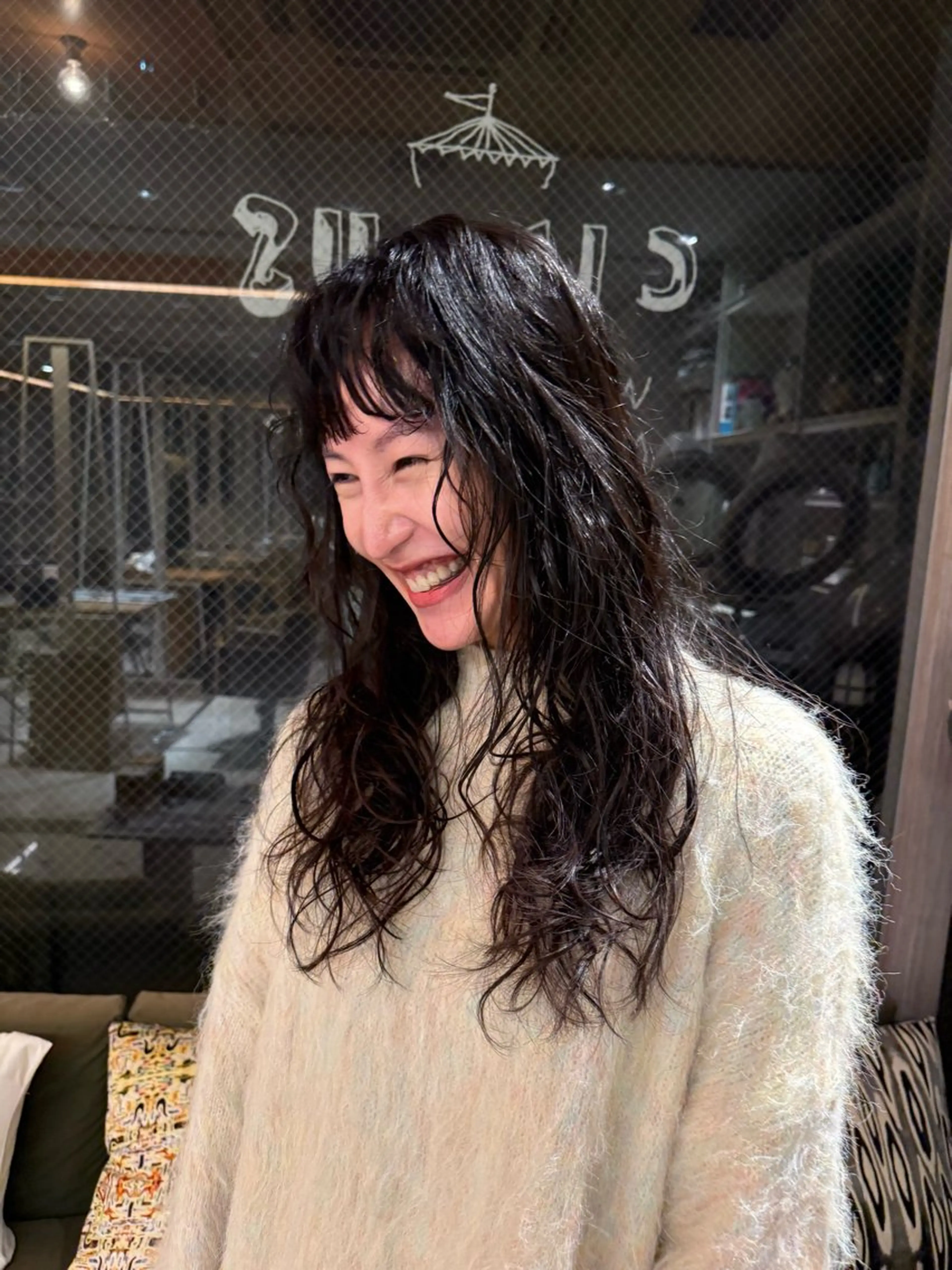 ロング パーマ 🌀ルカ ショート 🌀のヘアスタイル