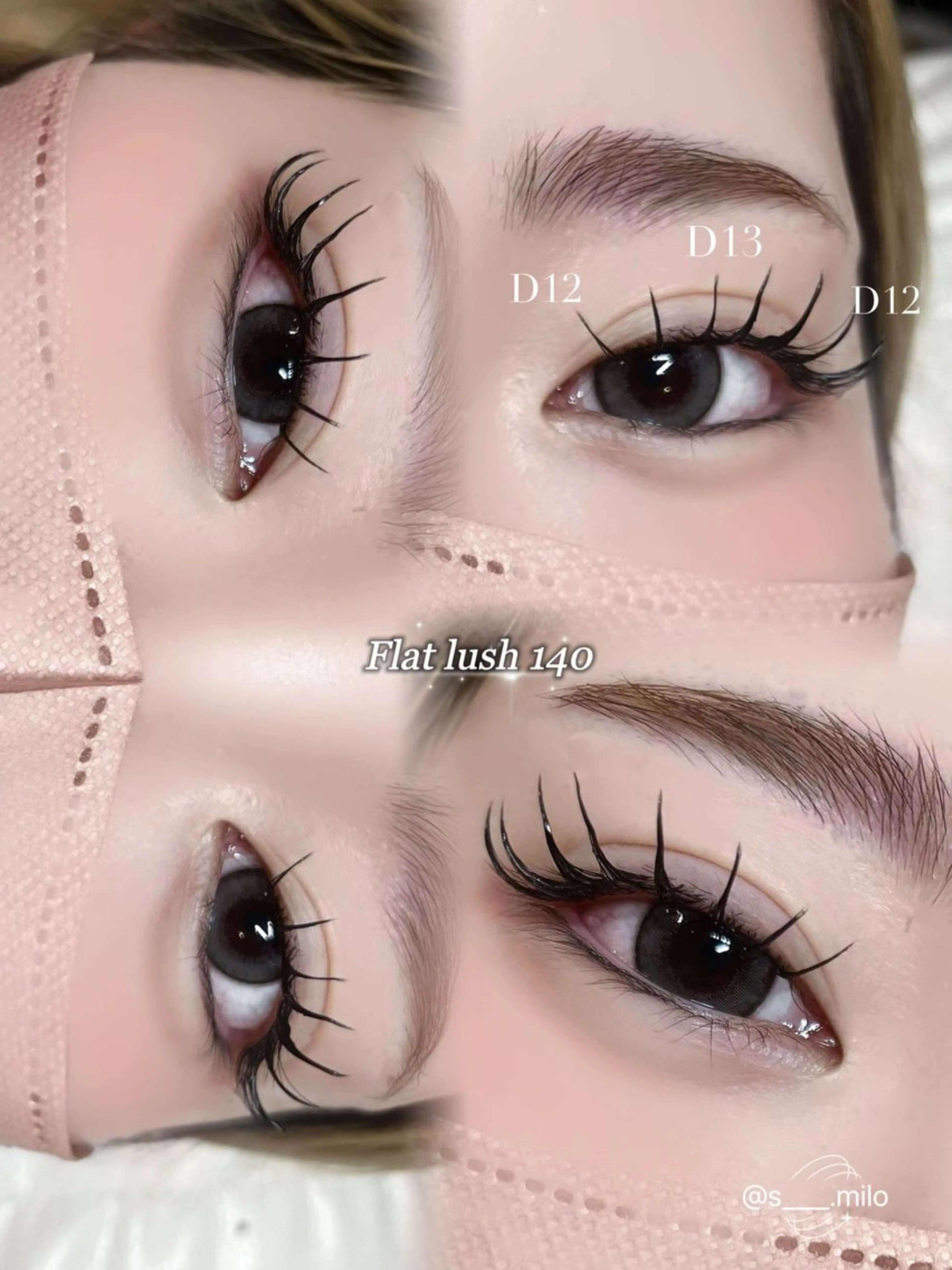 マツエク・マツパ 💫 Milo SONA 💫のマツエク・マツパデザイン