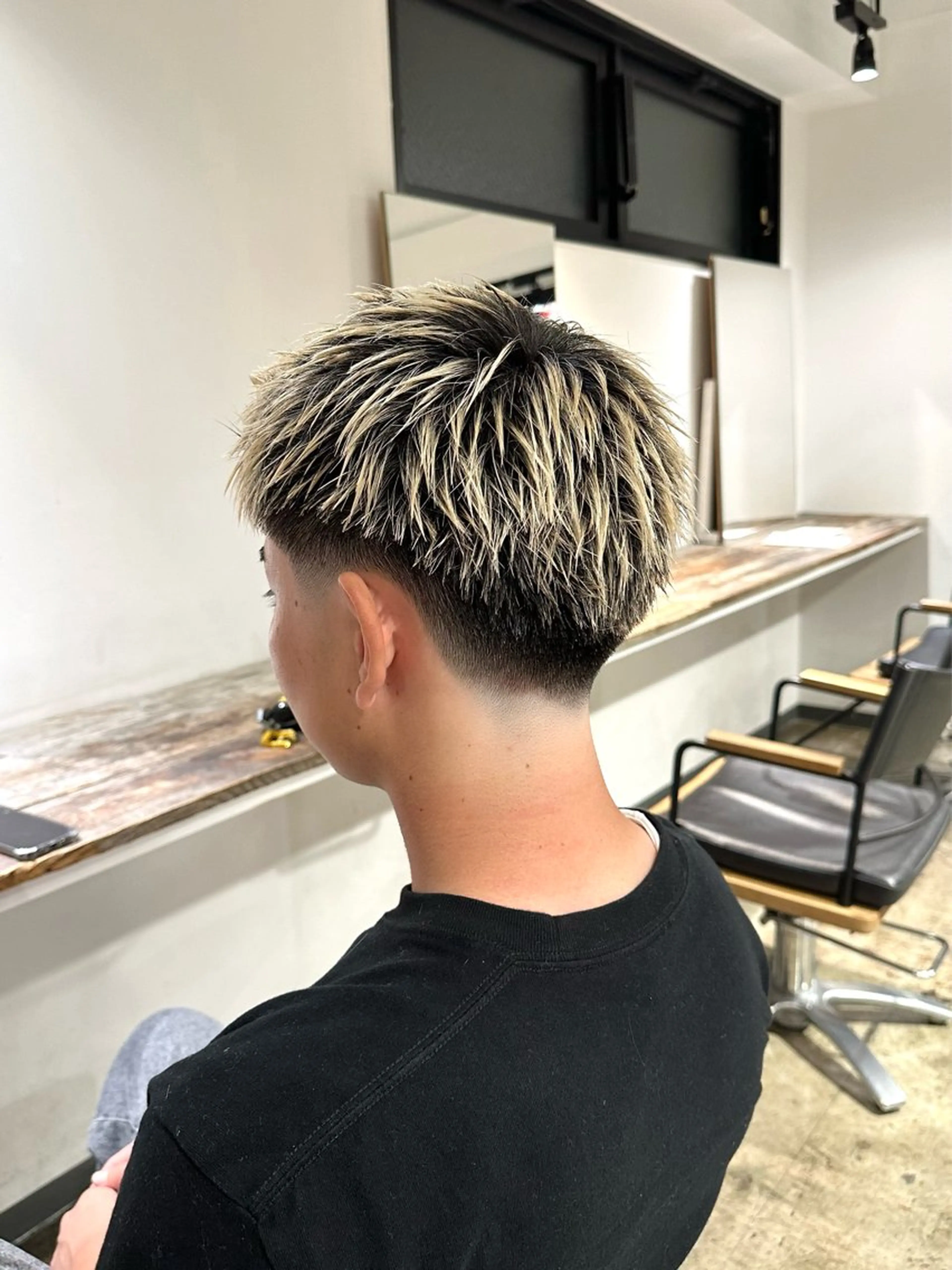 メンズ フェードカット メンズパーマ スキンフェード カット 骨格補正施術/メンズ 専門美容師/YUYAのヘアスタイル