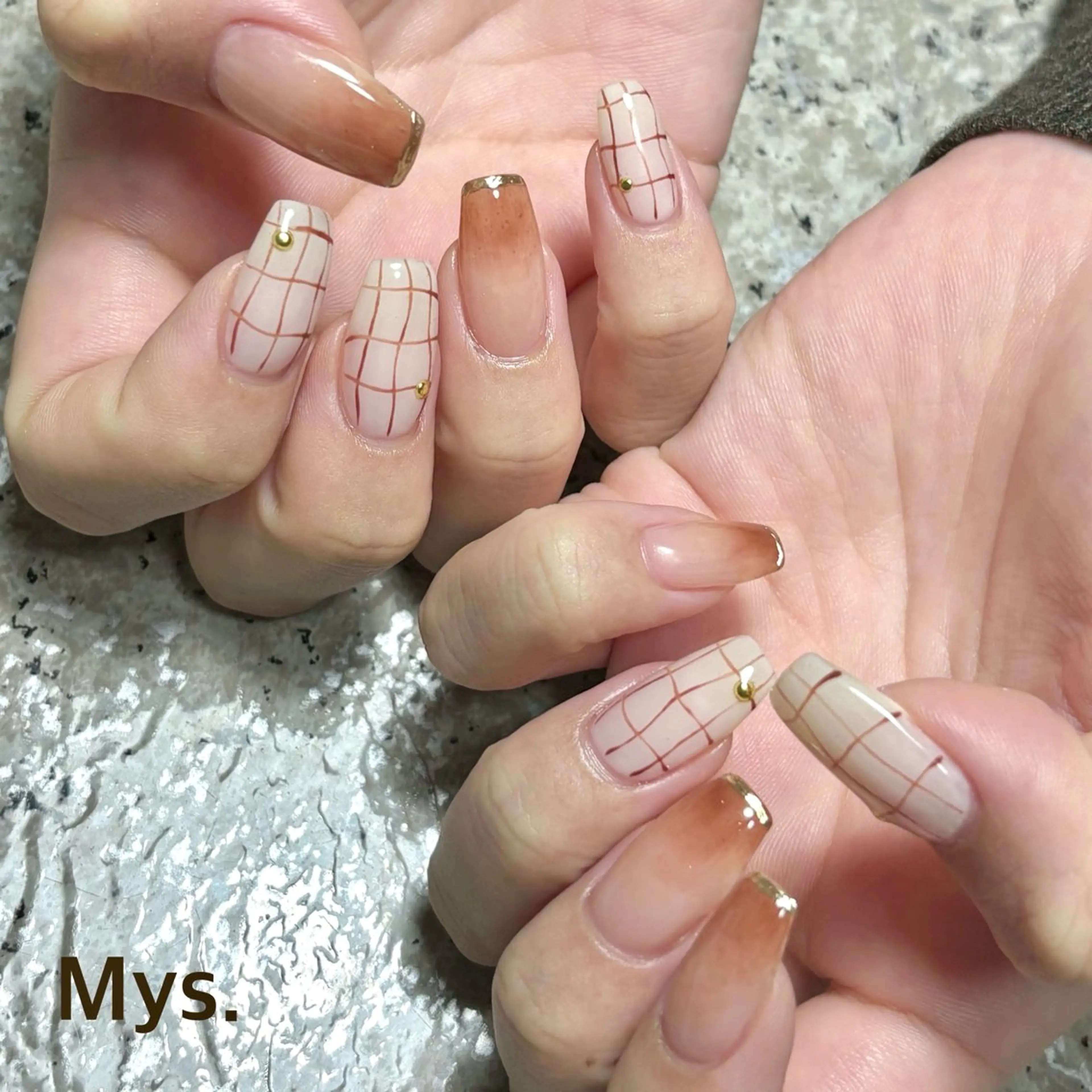 ネイル ハンドネイル Mys. 三上紗紀のネイルデザイン