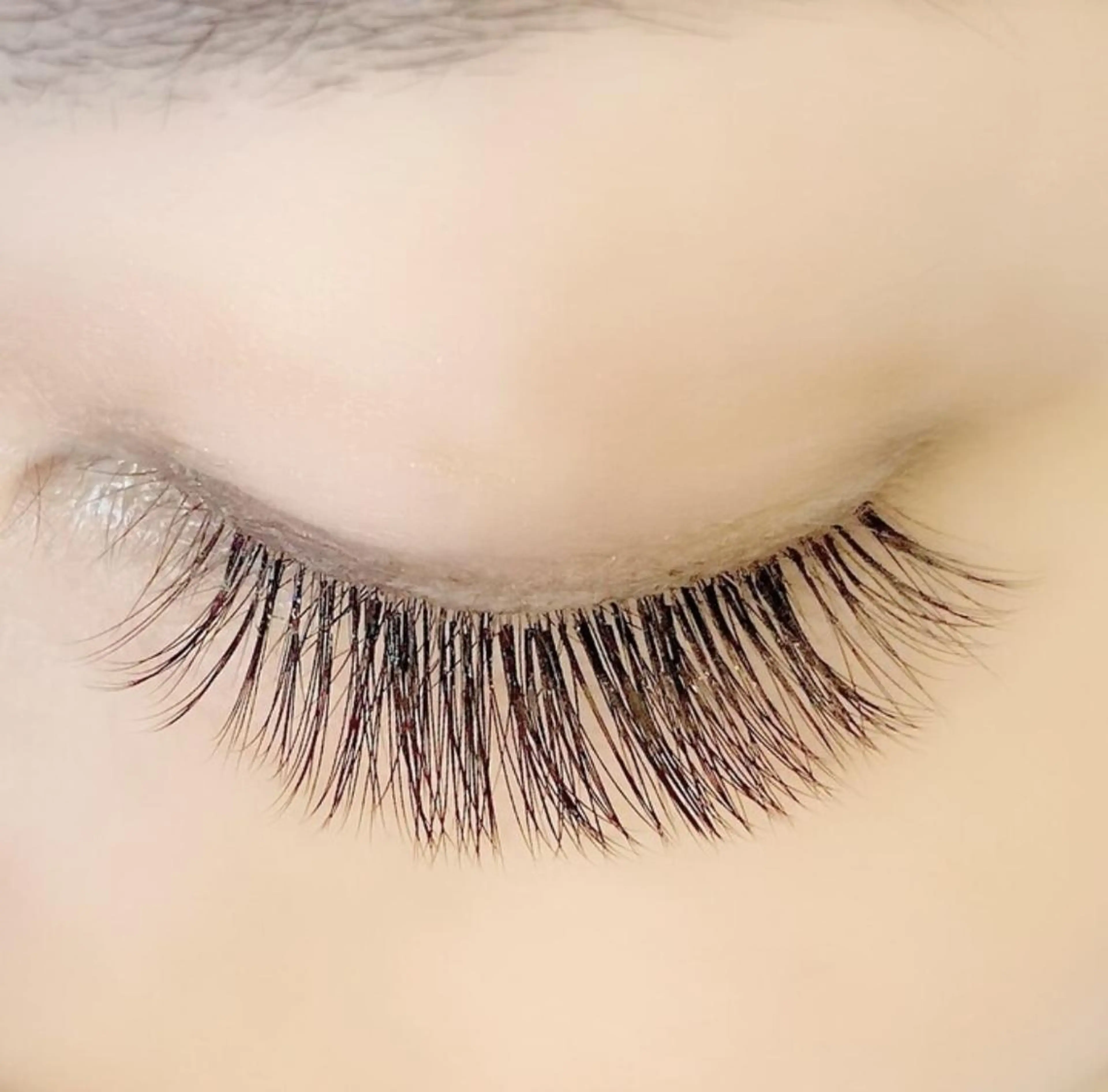 🌷最新最高級フラットラッシュ100本、つけ心地がとてもよく（コーディング付き）.初回平日オフ無料の写真