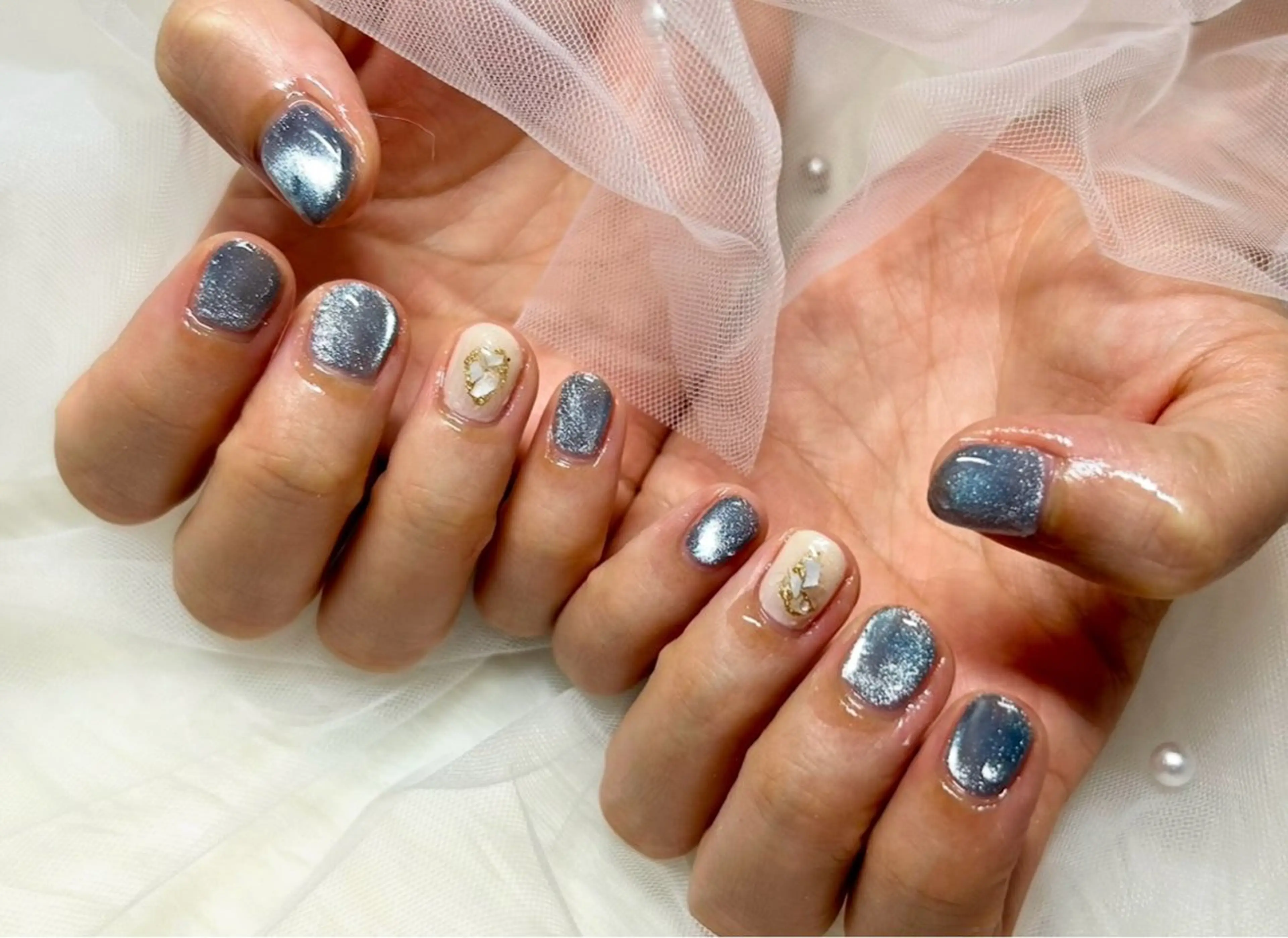 ネイル フットネイル 持ち込み 頑張る女性の味方✴︎ M.i　nail ♡のネイルデザイン