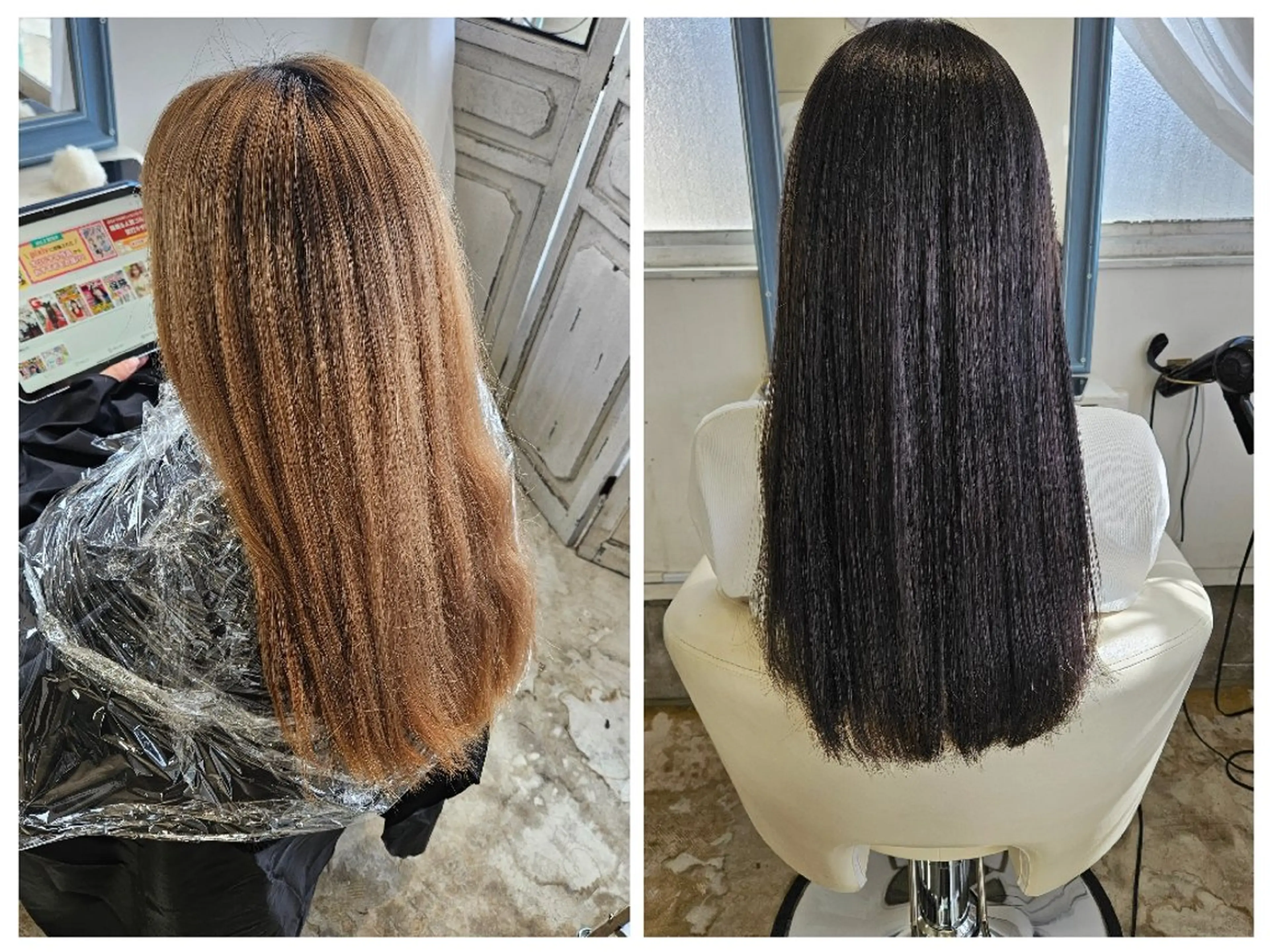 カラー ブリーチ 卒業式のヘアスタイル ヘアカラー  熊野 タイソンのヘアスタイル