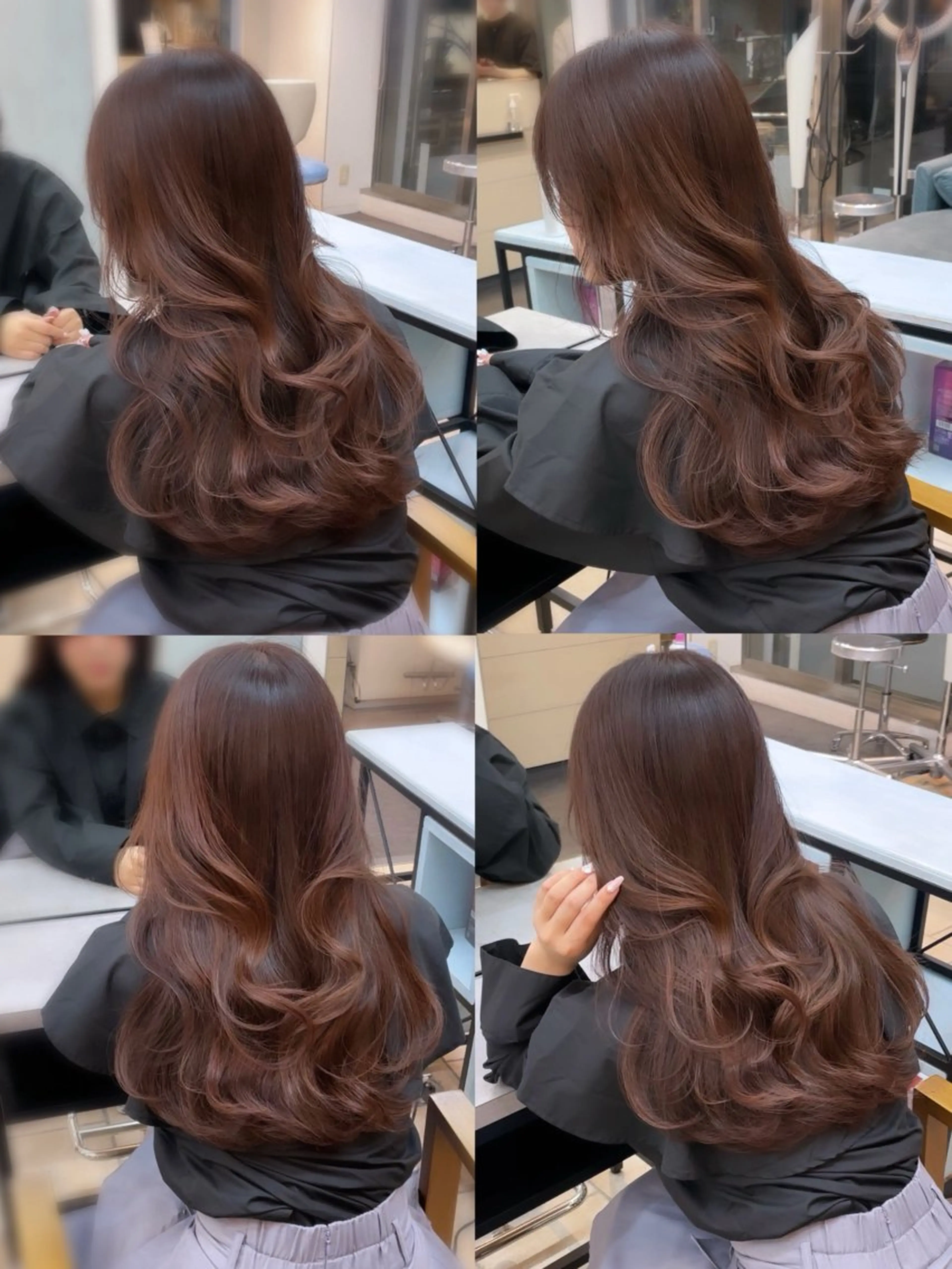 ロング 韓国ヘア🤍🇰🇷 ‪🫶🏻吉満のヘアスタイル