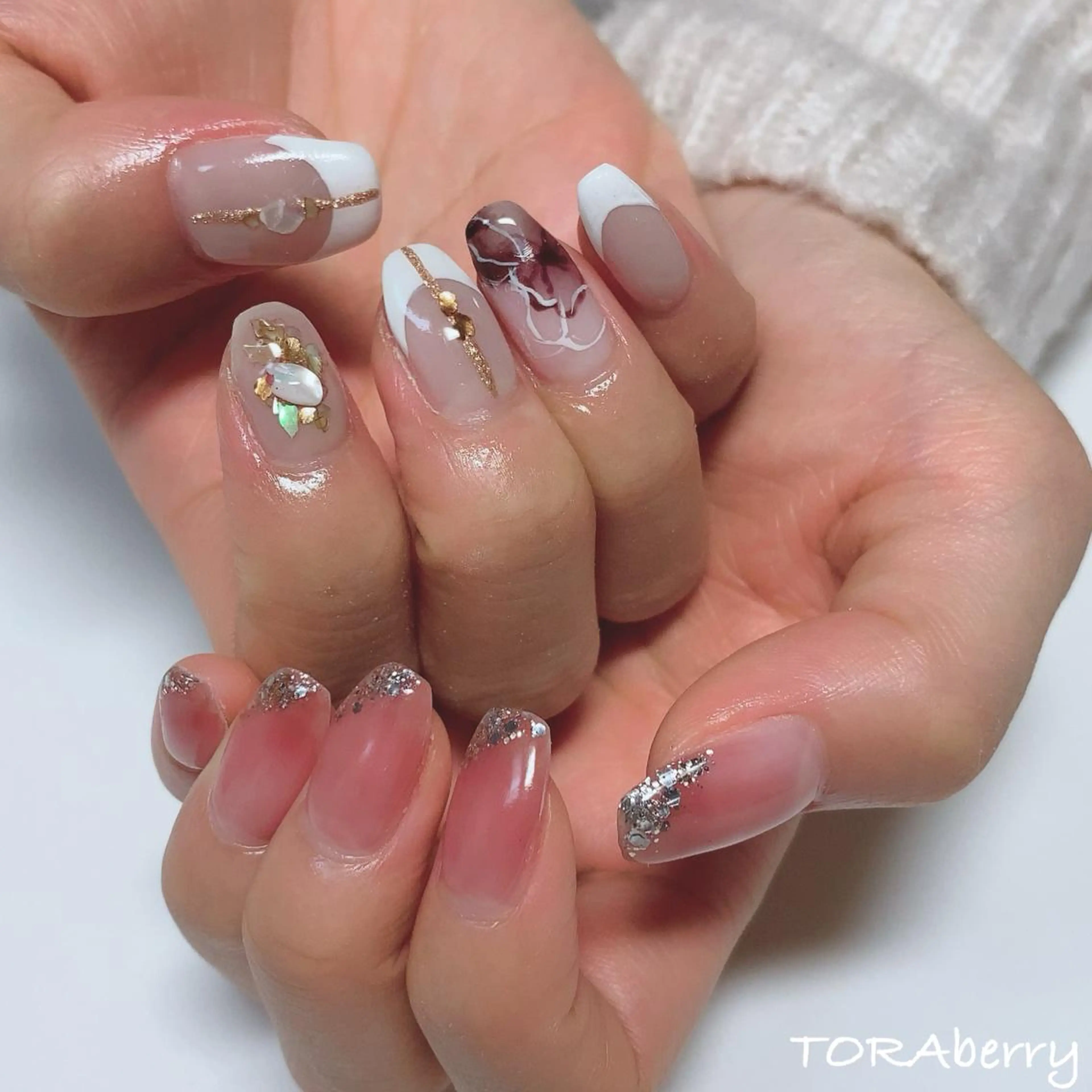 ネイル ハンドネイル ネイリスト なつみのネイルデザイン