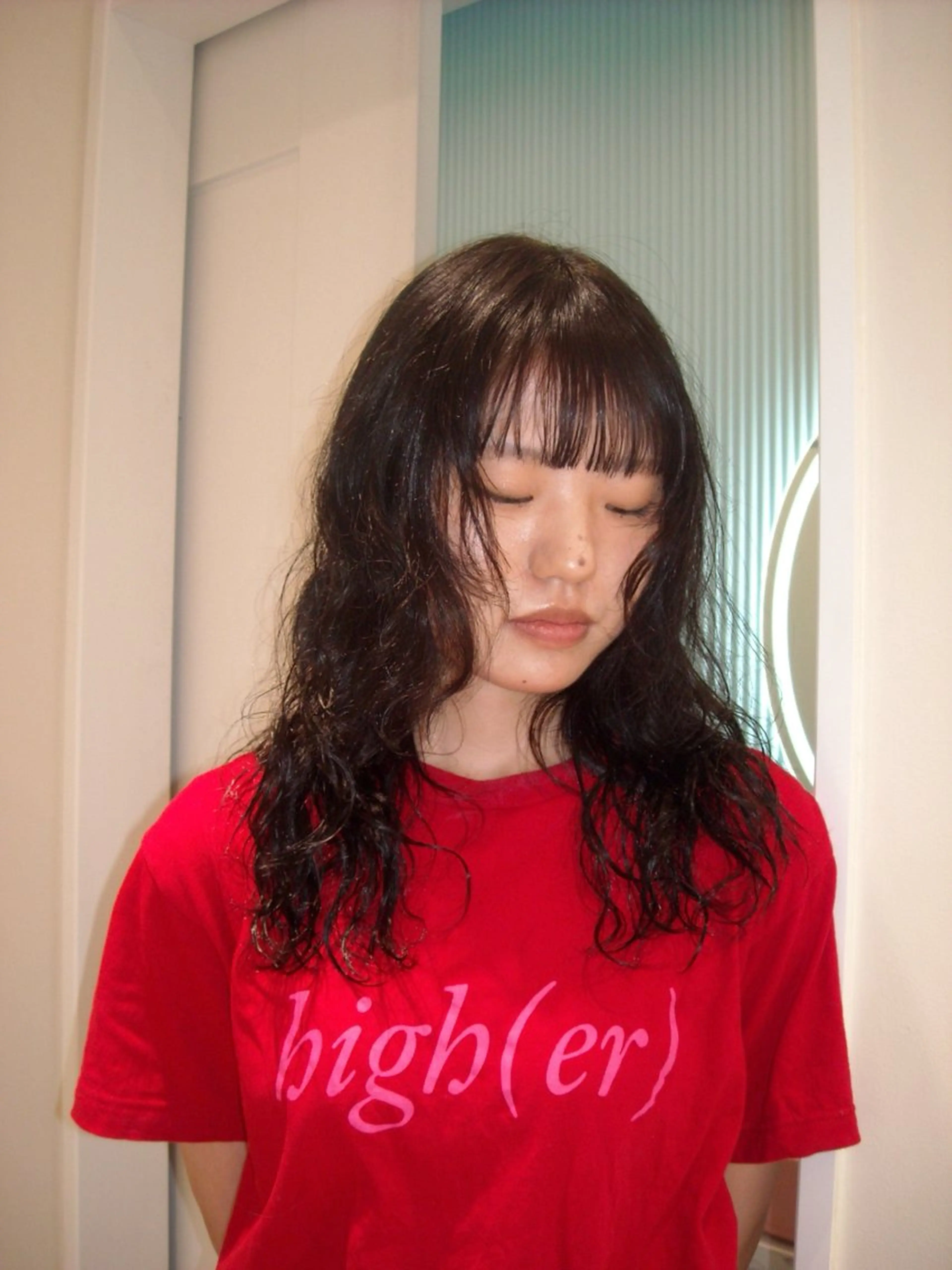 ミディアム カラー カット ヘアカラー ハイトーンカラー🫧 🥣KYOKAのヘアスタイル