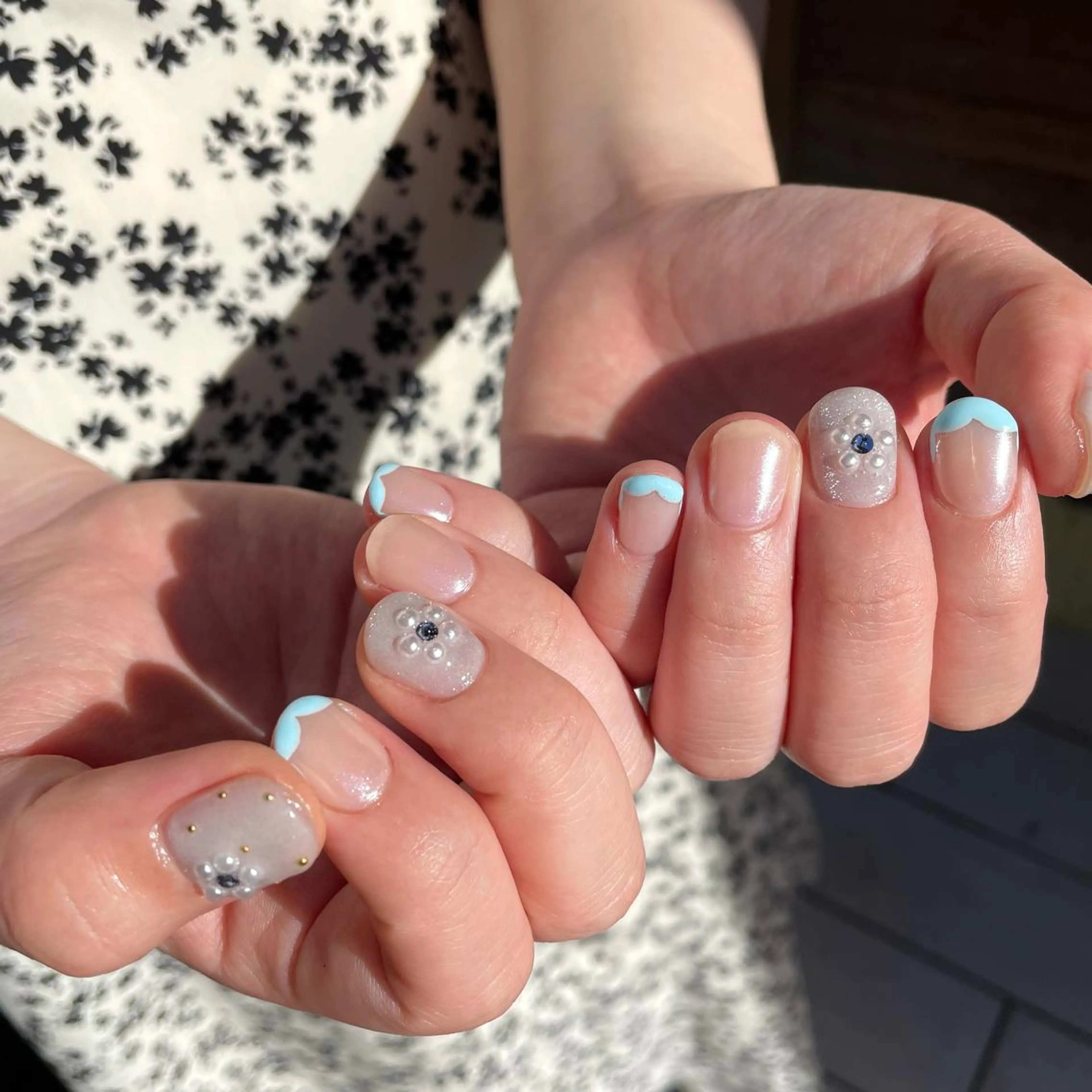 ネイル ハンドネイル 新井 ひなののネイルデザイン