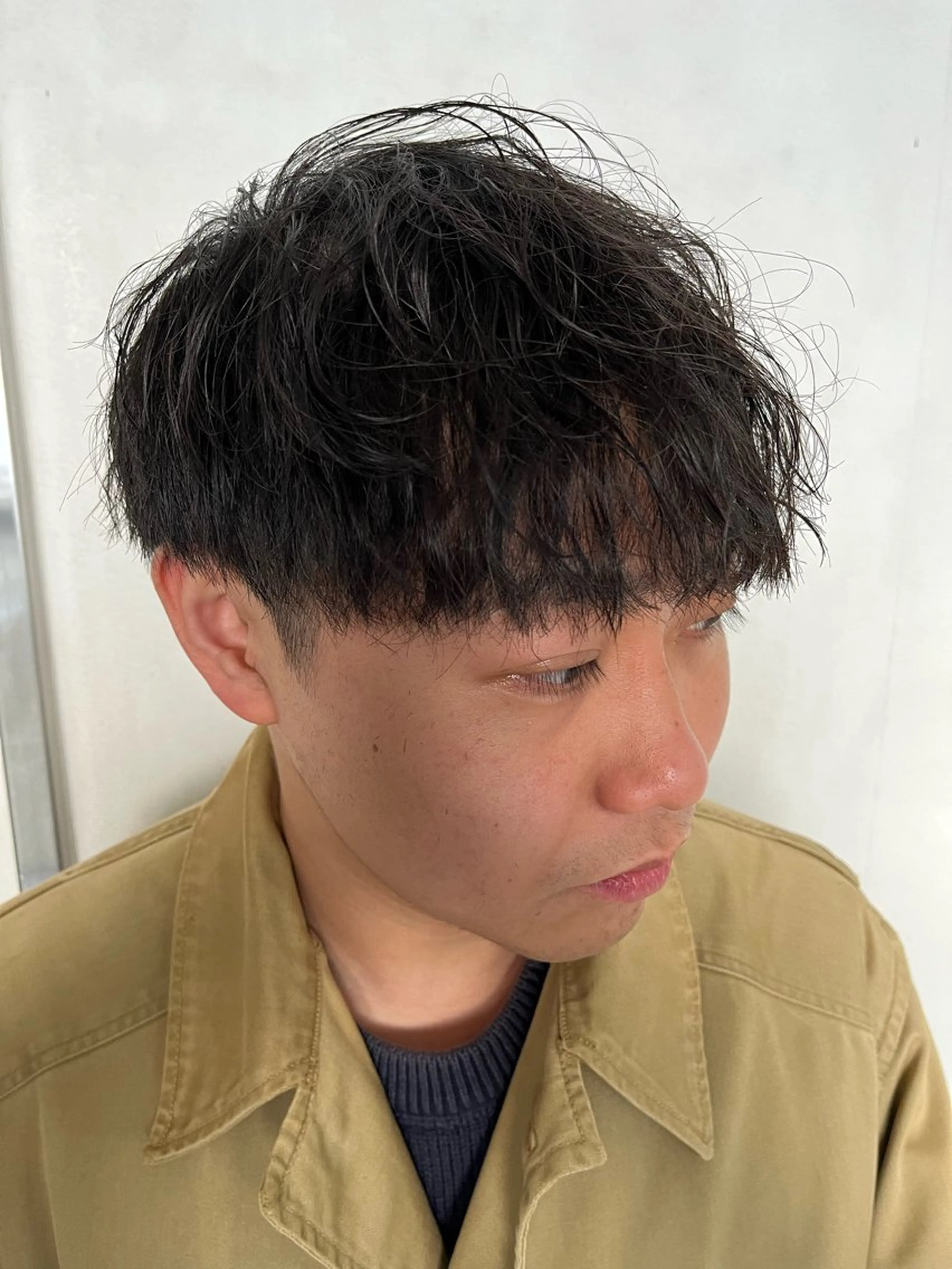 メンズ マッシュ メンズパーマ 刈り上げ カット パーマ daichi (UMM)のヘアスタイル